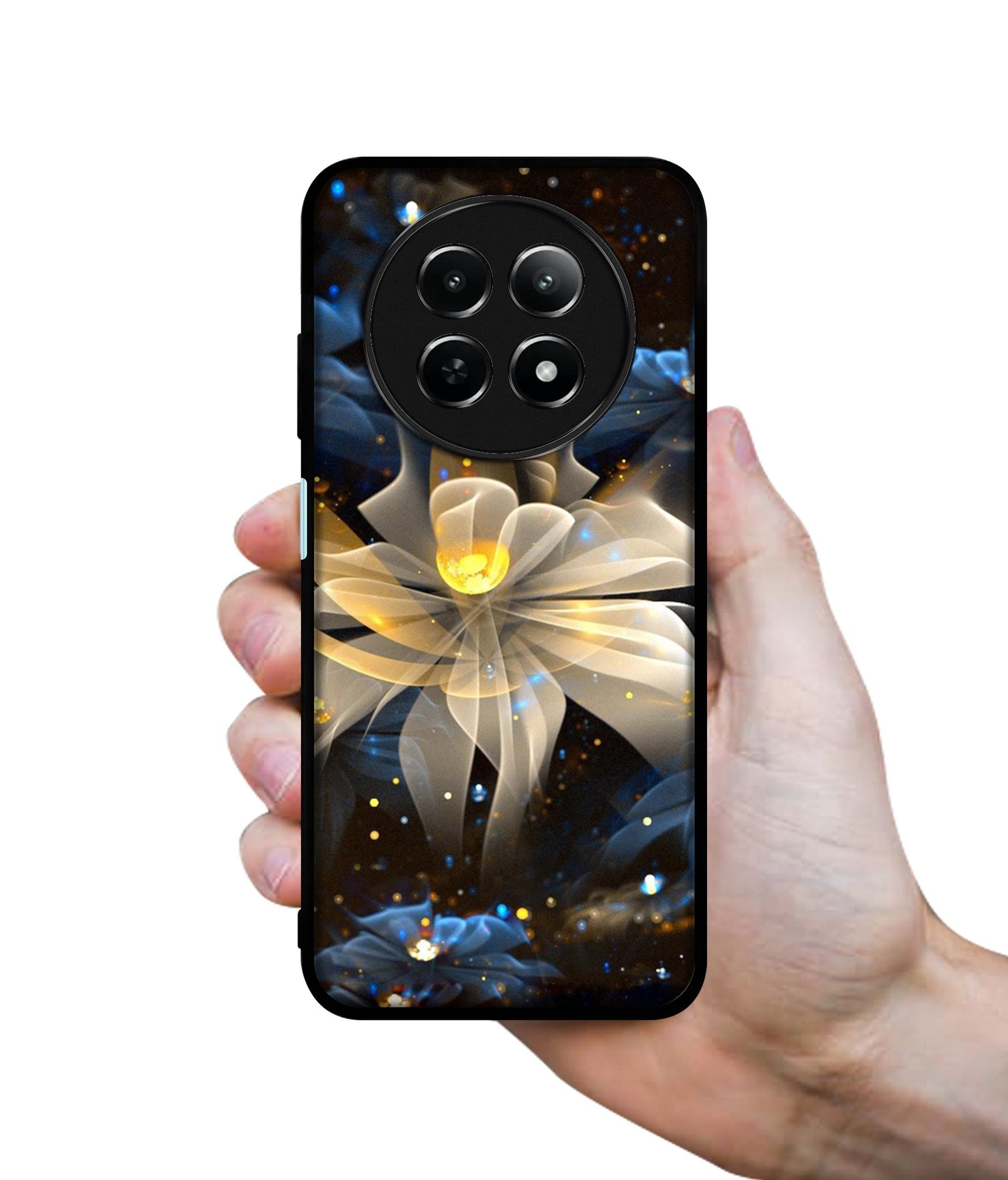 Art Flower Design Designer 2D Printed Back Case Cover for Realme 12 5G / 13 5G / 12x 5G / C65 5G / Narzo 70x 5G / N65 5G