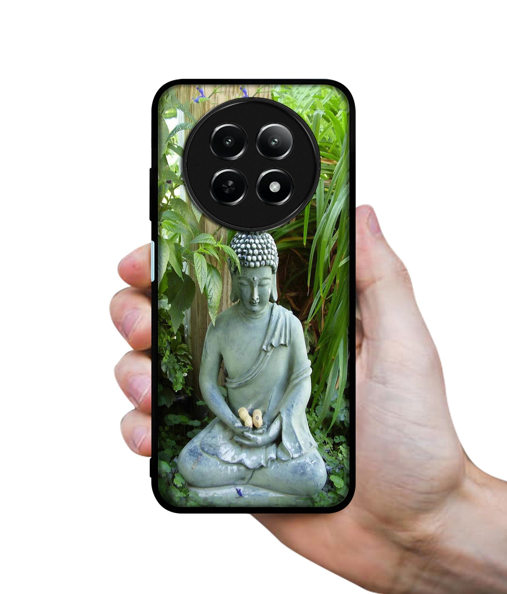 Buddhism Design Designer 2D Printed Back Case Cover for Realme 12 5G / 13 5G / 12x 5G / C65 5G / Narzo 70x 5G / N65 5G