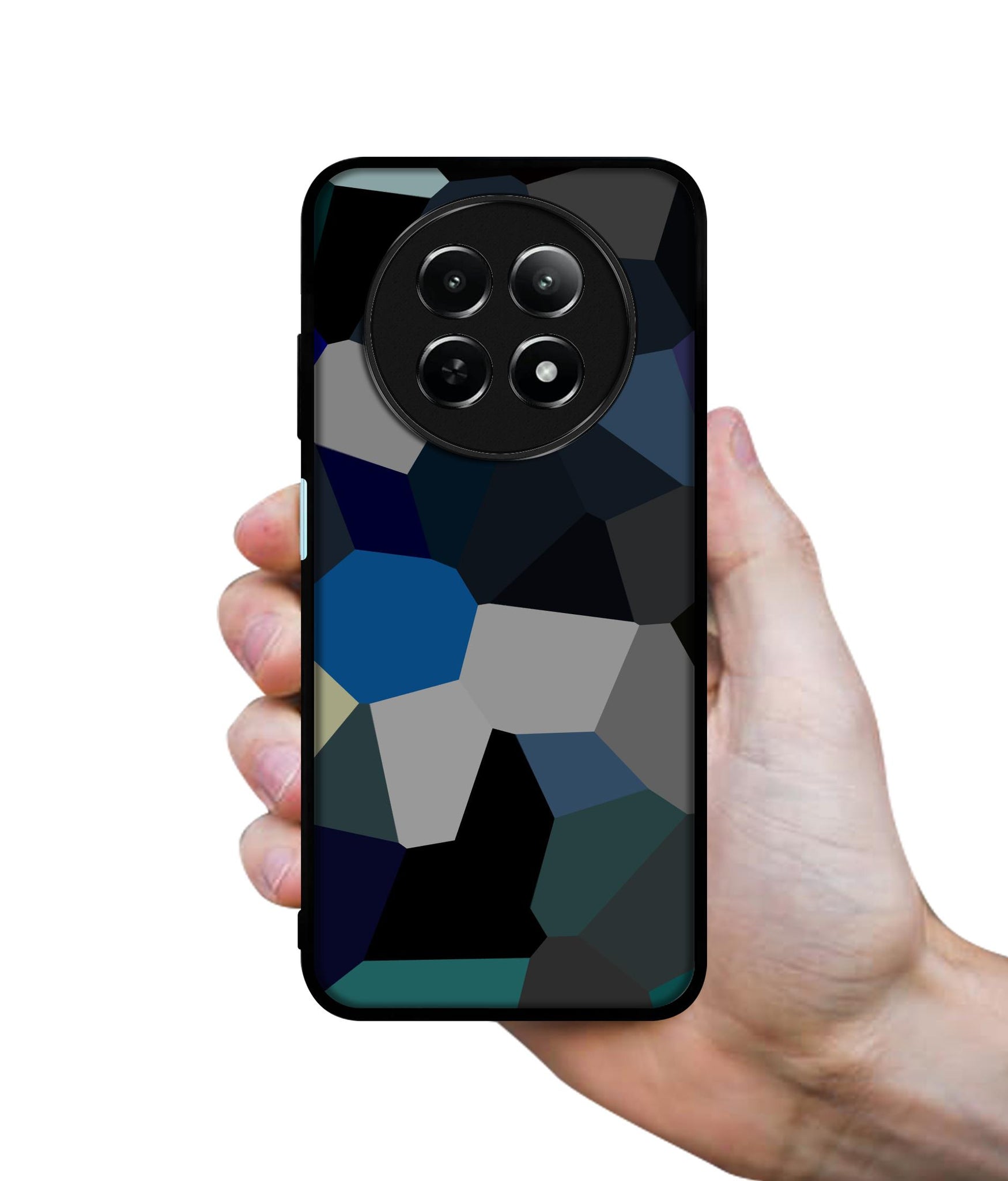 Mathematical Shape Design Designer 2D Printed Back Case Cover for Realme 12 5G / 13 5G / 12x 5G / C65 5G / Narzo 70x 5G / N65 5G