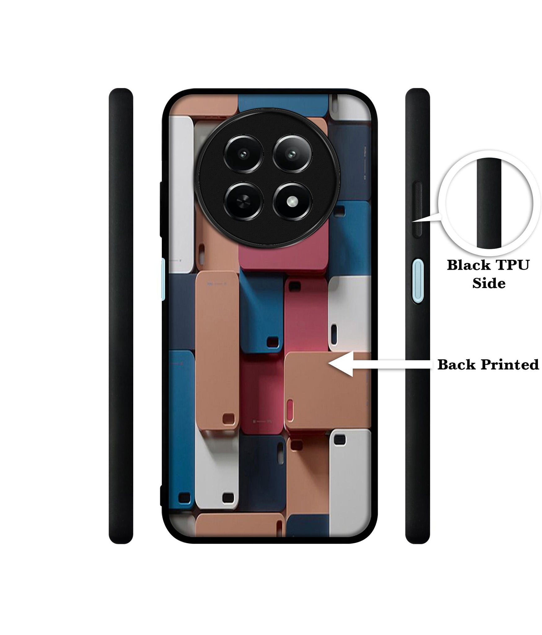 Mobile Cover Design Designer 2D Printed Back Case Cover for Realme 12 5G / 13 5G / 12x 5G / C65 5G / Narzo 70x 5G / N65 5G