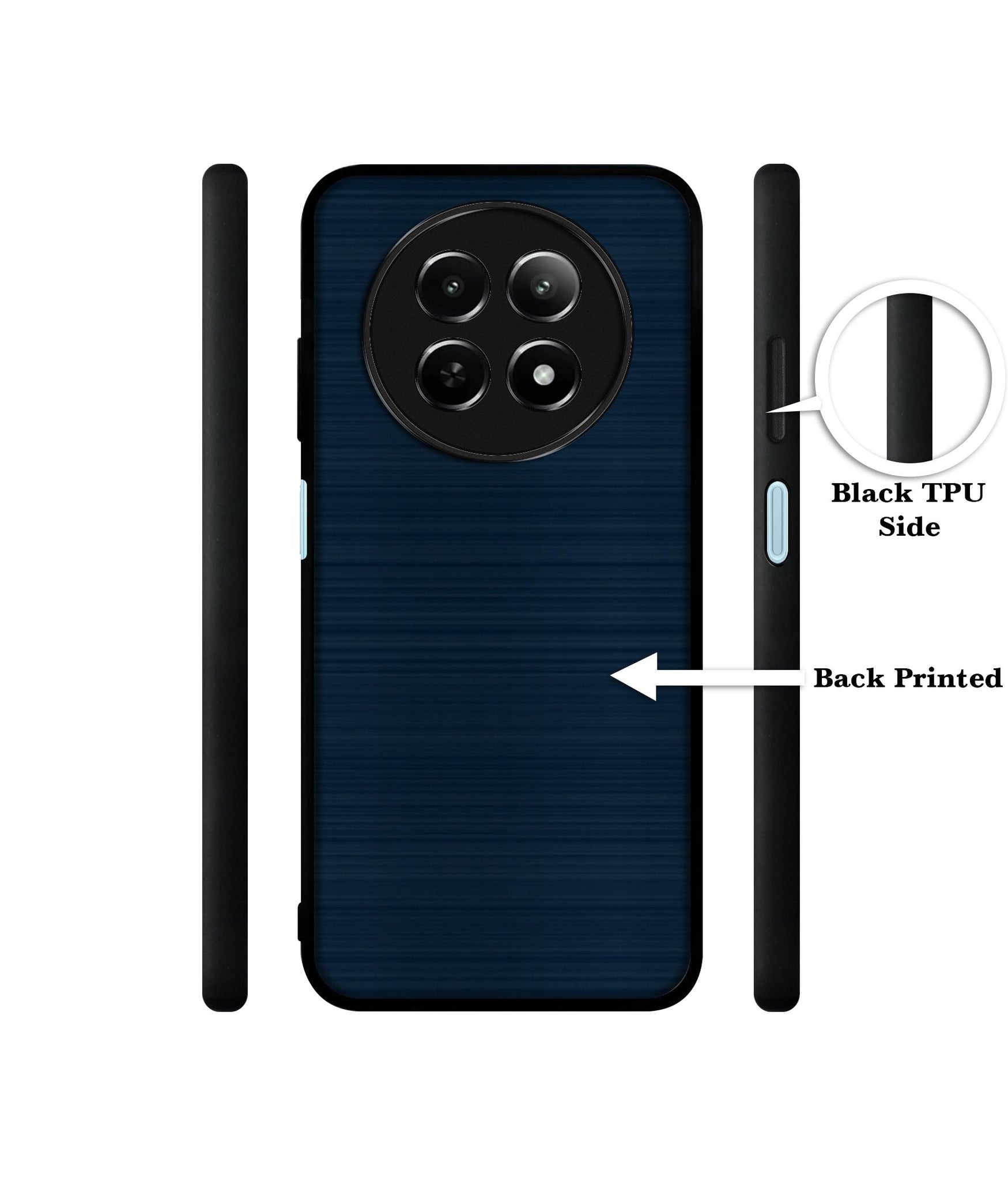 Blue Line Design Designer 2D Printed Back Case Cover for Realme 12 5G / 13 5G / 12x 5G / C65 5G / Narzo 70x 5G / N65 5G