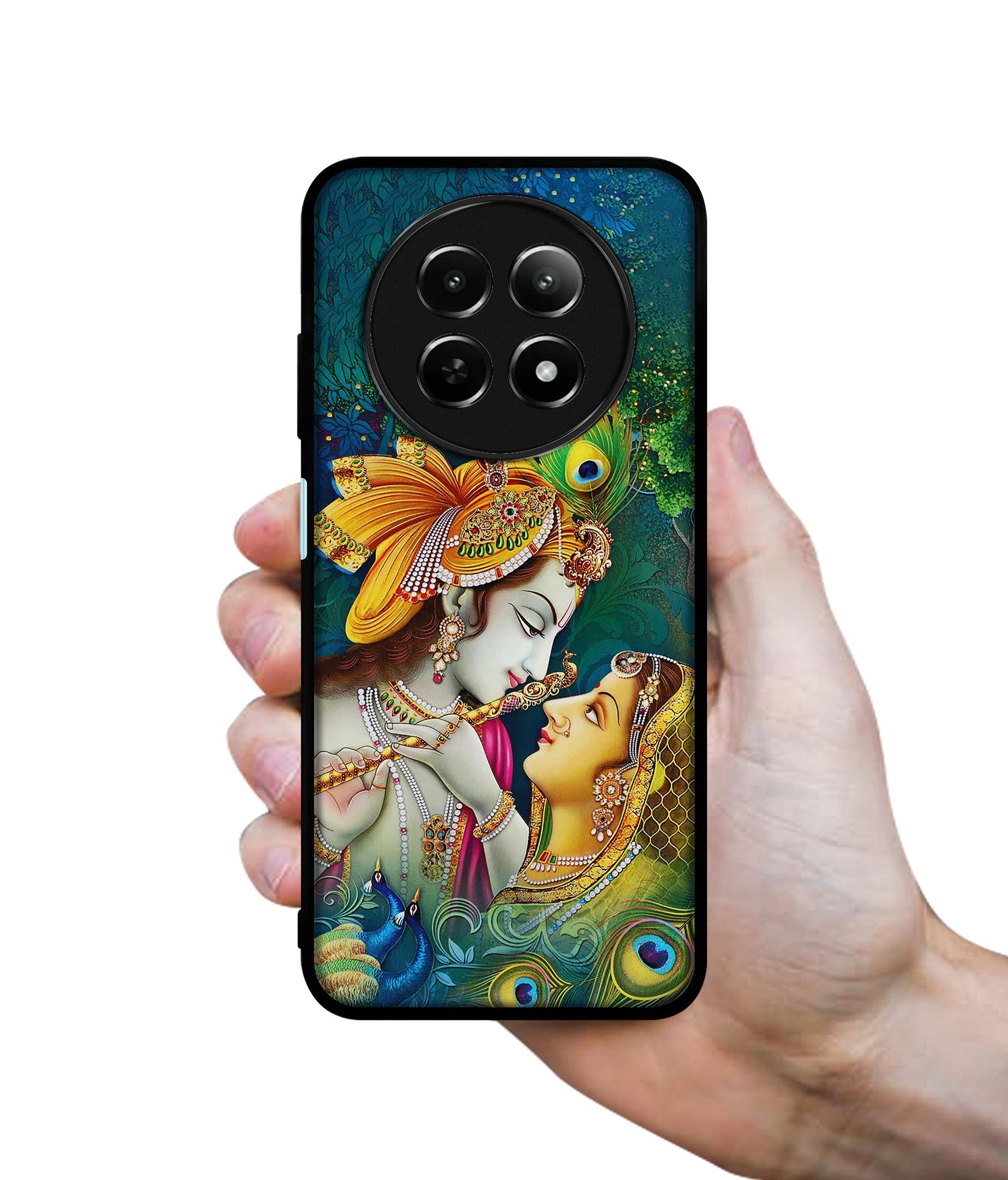 Radha Kishan Love Design Designer 2D Printed Back Case Cover for Realme 12 5G / 13 5G / 12x 5G / C65 5G / Narzo 70x 5G / N65 5G
