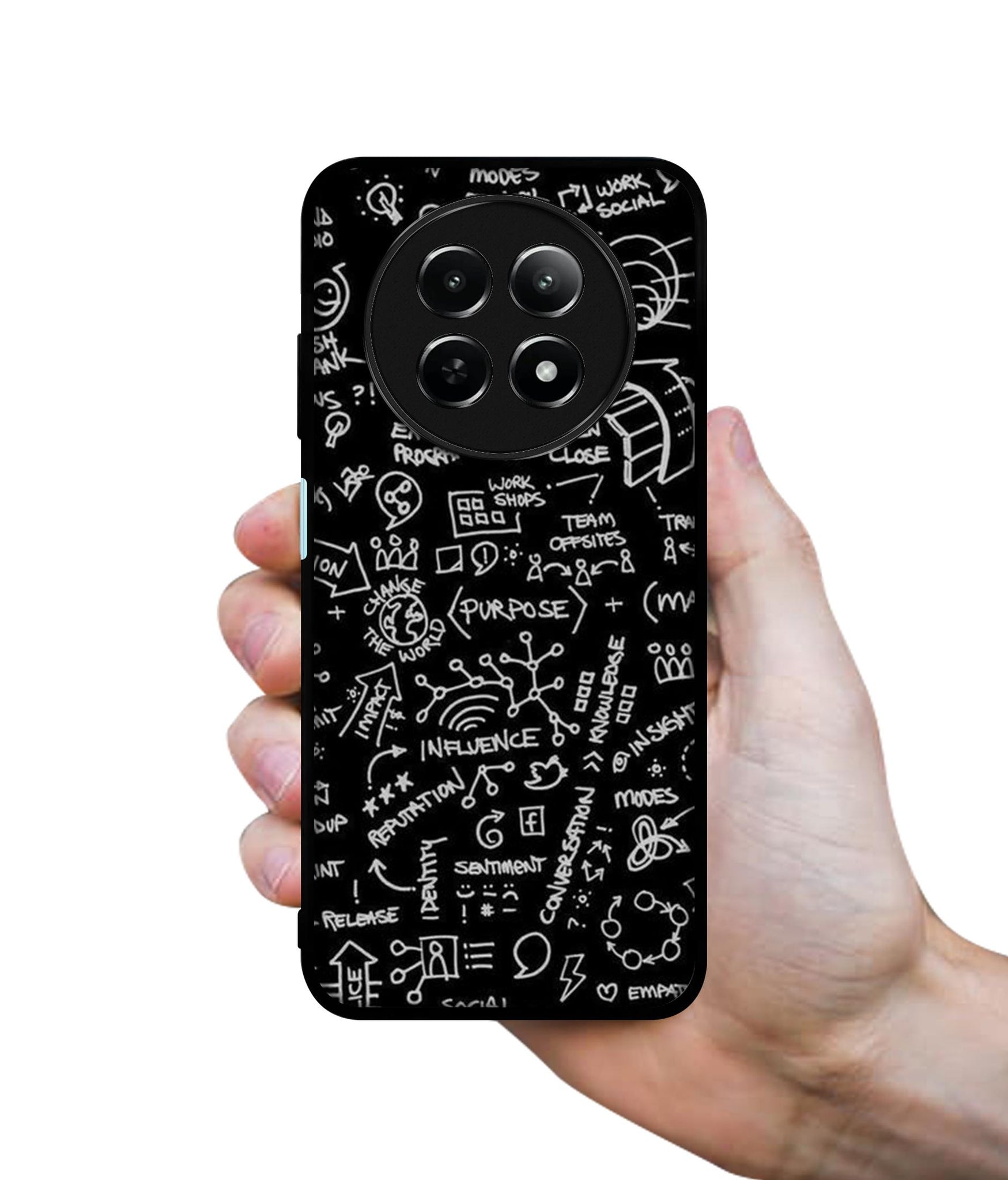 Formulas Design Designer 2D Printed Back Case Cover for Realme 12 5G / 13 5G / 12x 5G / C65 5G / Narzo 70x 5G / N65 5G