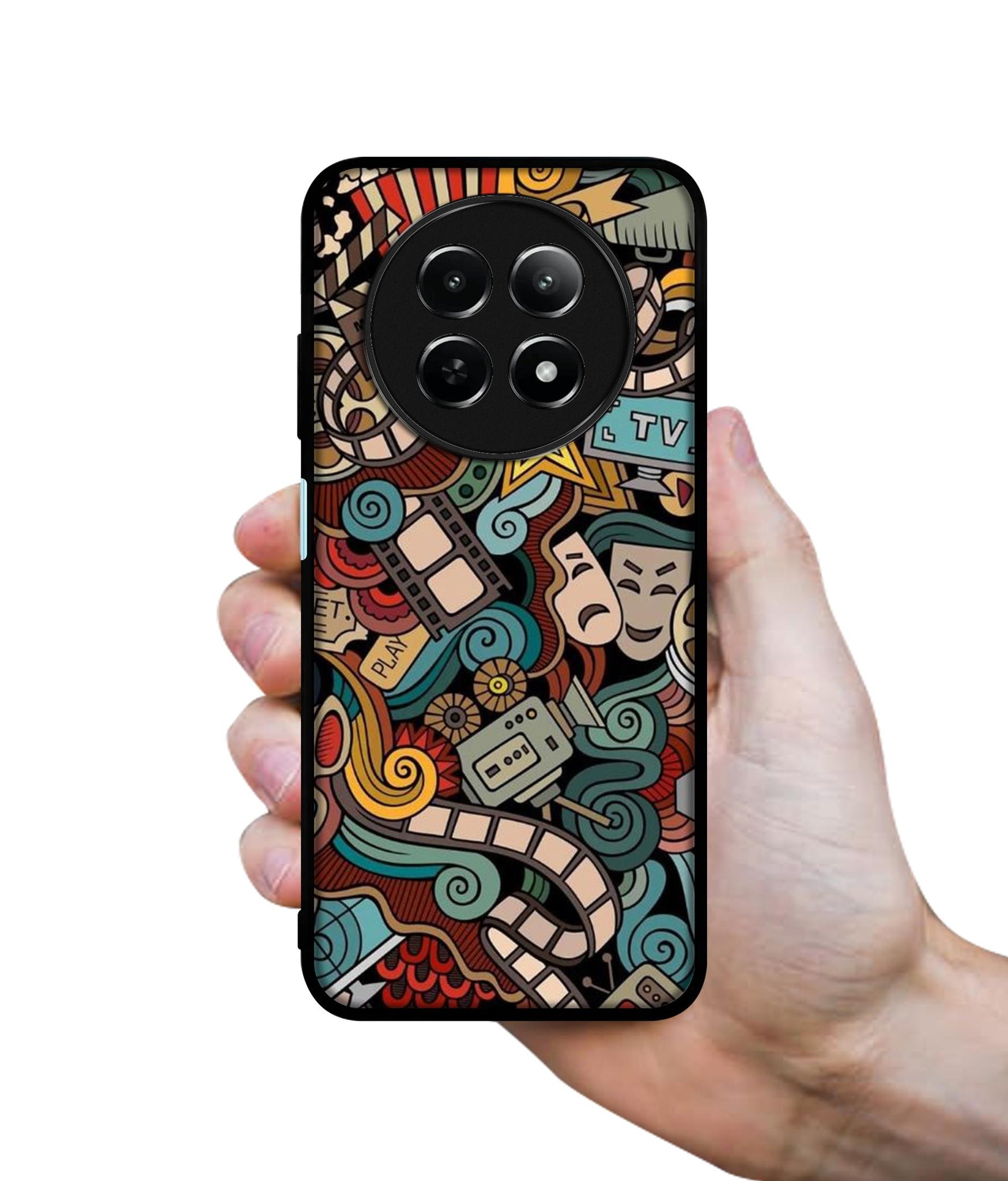 Movies Design Designer 2D Printed Back Case Cover for Realme 12 5G / 13 5G / 12x 5G / C65 5G / Narzo 70x 5G / N65 5G