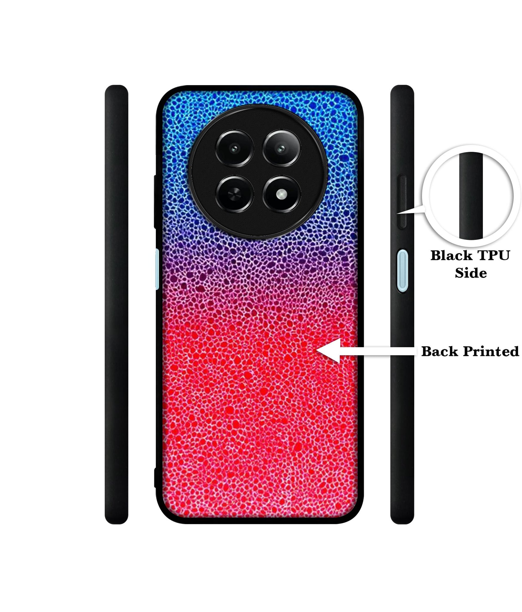 Bubbles Design Designer 2D Printed Back Case Cover for Realme 12 5G / 13 5G / 12x 5G / C65 5G / Narzo 70x 5G / N65 5G