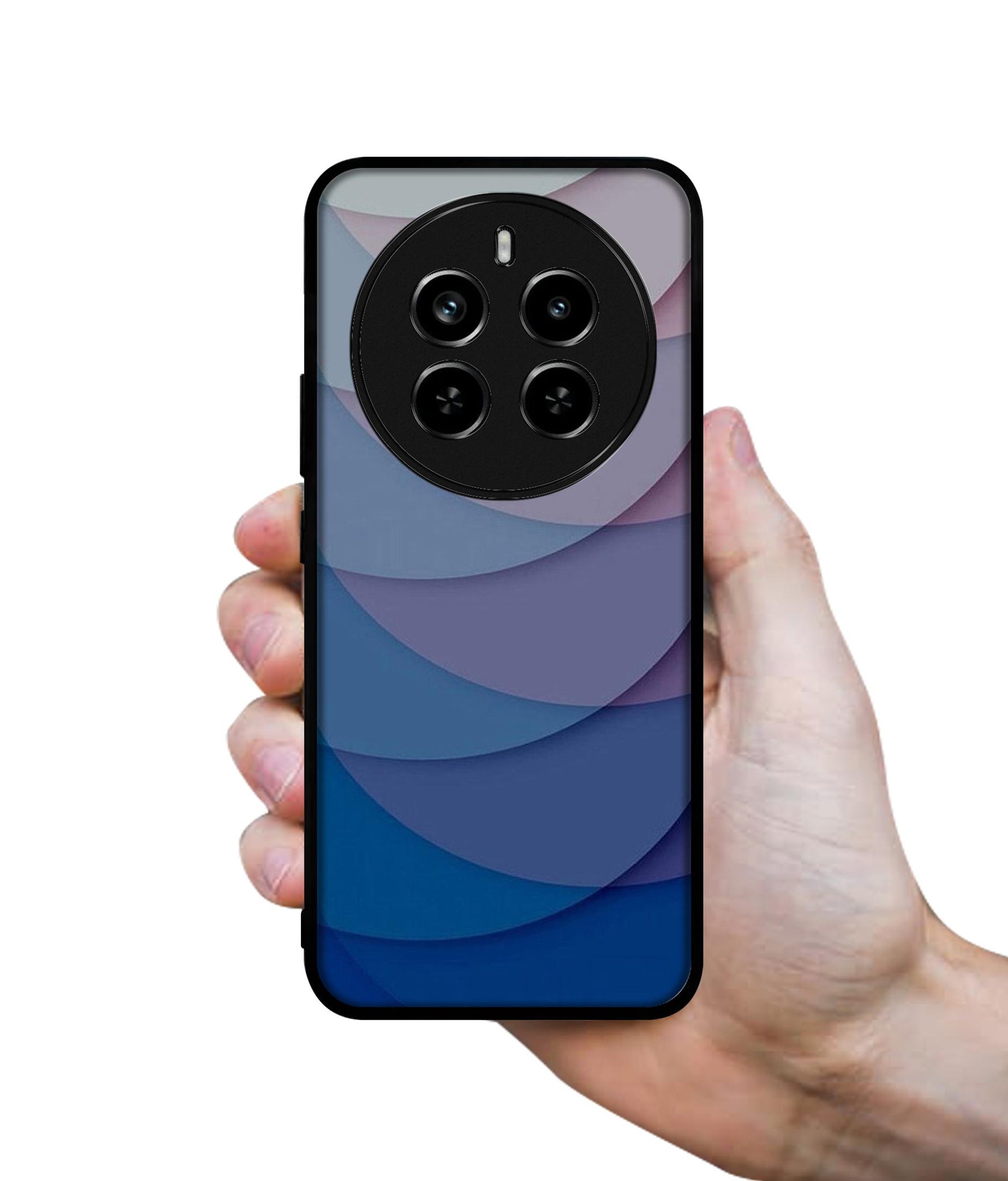 Waves Pattern Print Design Designer 2D Printed Back Case Cover for Realme 12 Plus 5G / P1 5G / Narzo 70 5G / 70 Pro 5G