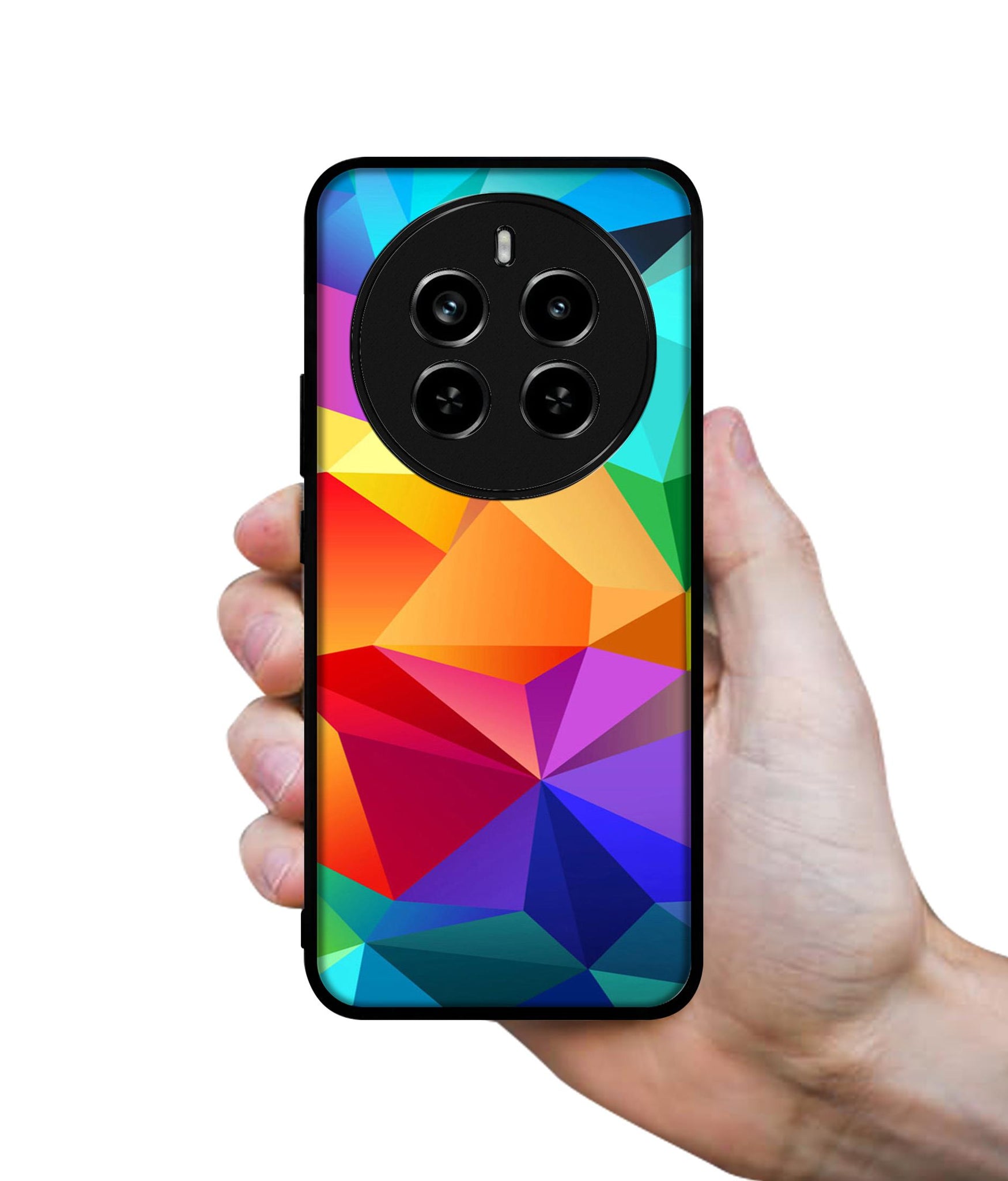 Colorful Pattern Design Designer 2D Printed Back Case Cover for Realme 12 Plus 5G / P1 5G / Narzo 70 5G / 70 Pro 5G