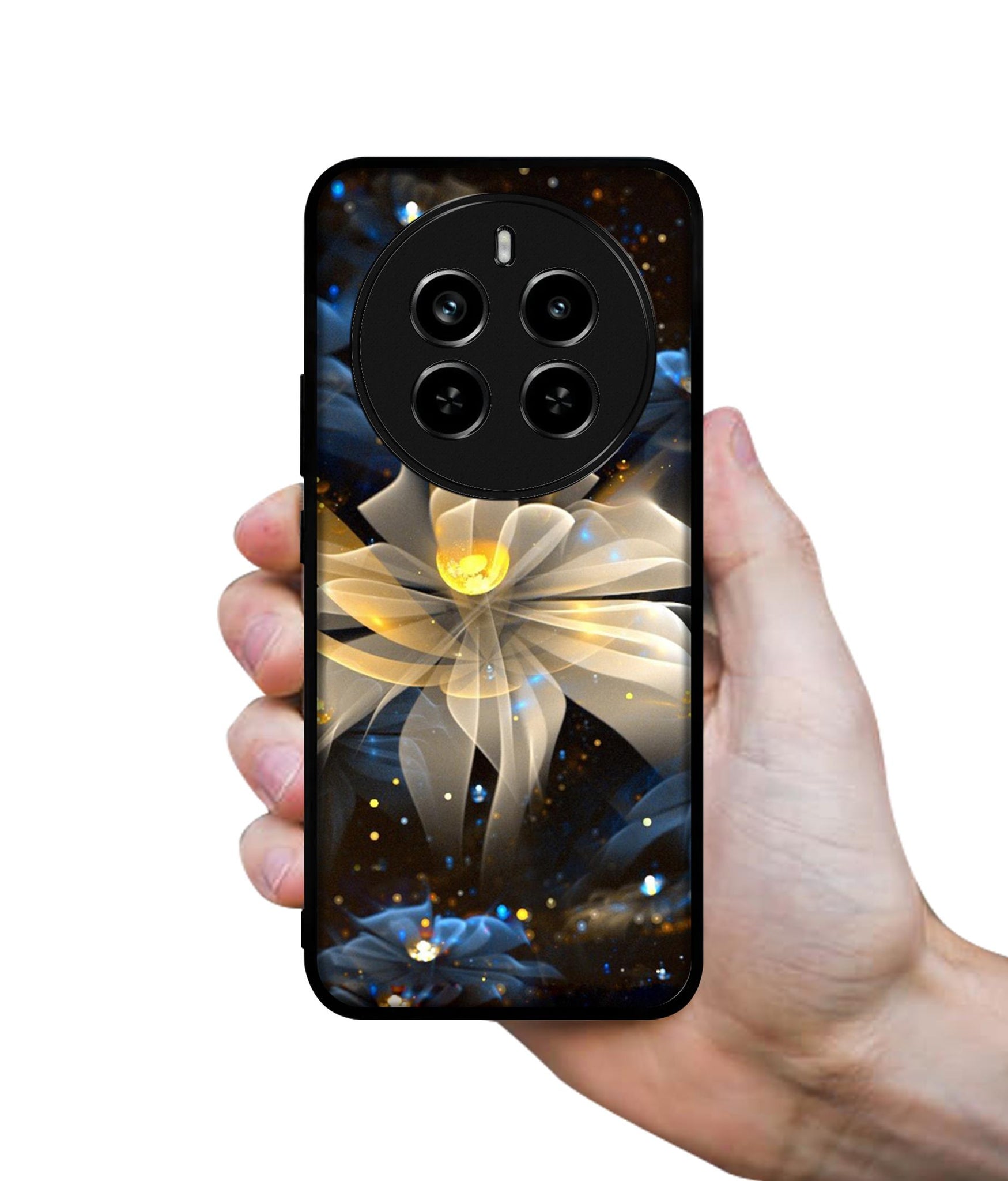 Art Flower Design Designer 2D Printed Back Case Cover for Realme 12 Plus 5G / P1 5G / Narzo 70 5G / 70 Pro 5G