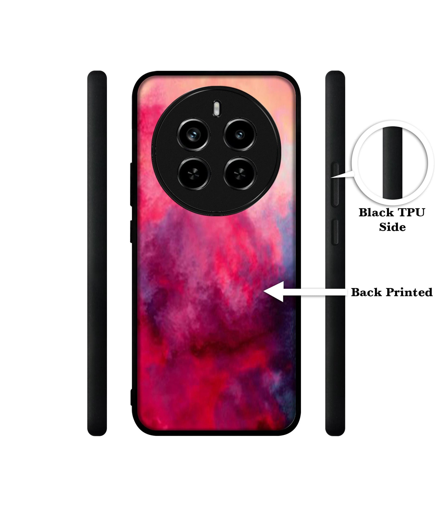 Holi Color Design Designer 2D Printed Back Case Cover for Realme 12 Plus 5G / P1 5G / Narzo 70 5G / 70 Pro 5G