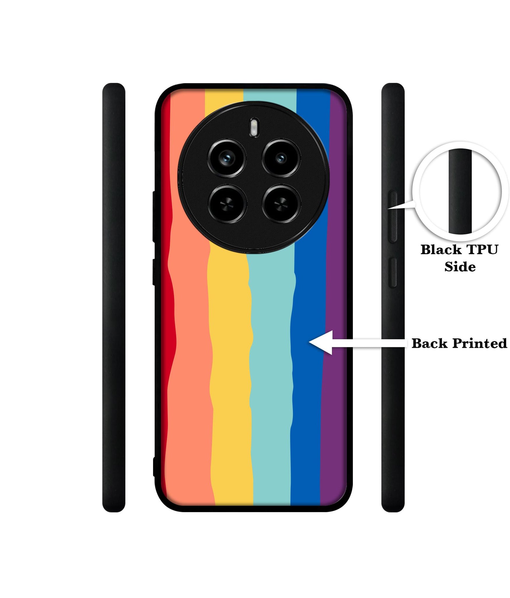 Rainbow Design Designer 2D Printed Back Case Cover for Realme 12 Plus 5G / P1 5G / Narzo 70 5G / 70 Pro 5G