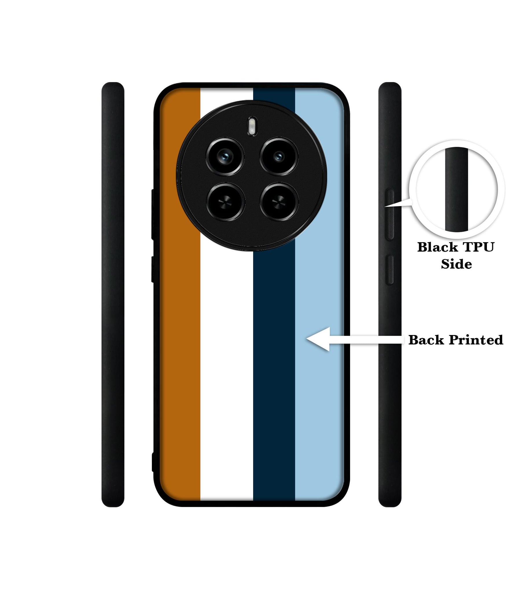 Color Stripes Design Designer 2D Printed Back Case Cover for Realme 12 Plus 5G / P1 5G / Narzo 70 5G / 70 Pro 5G