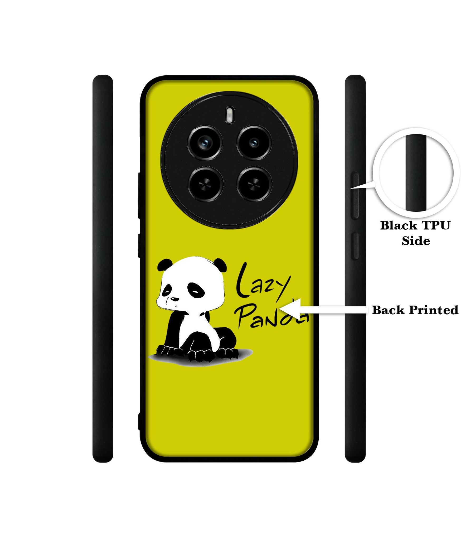 Lazy Panda Design Designer 2D Printed Back Case Cover for Realme 12 Plus 5G / P1 5G / Narzo 70 5G / 70 Pro 5G