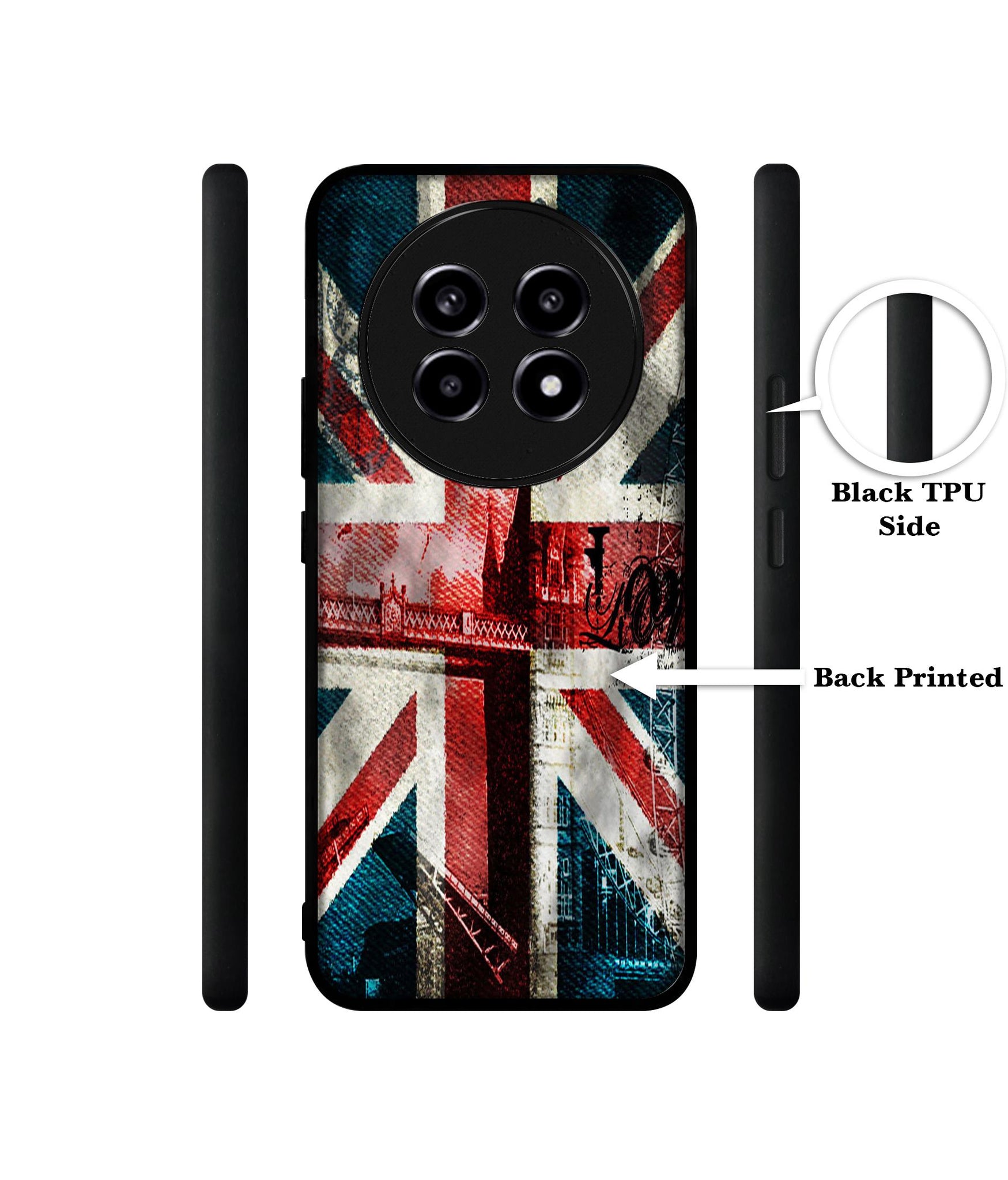 London Flag wallpaper Design Designer 2D Printed Back Case Cover for Realme 13 Pro 5G / 13 Pro Plus 5G