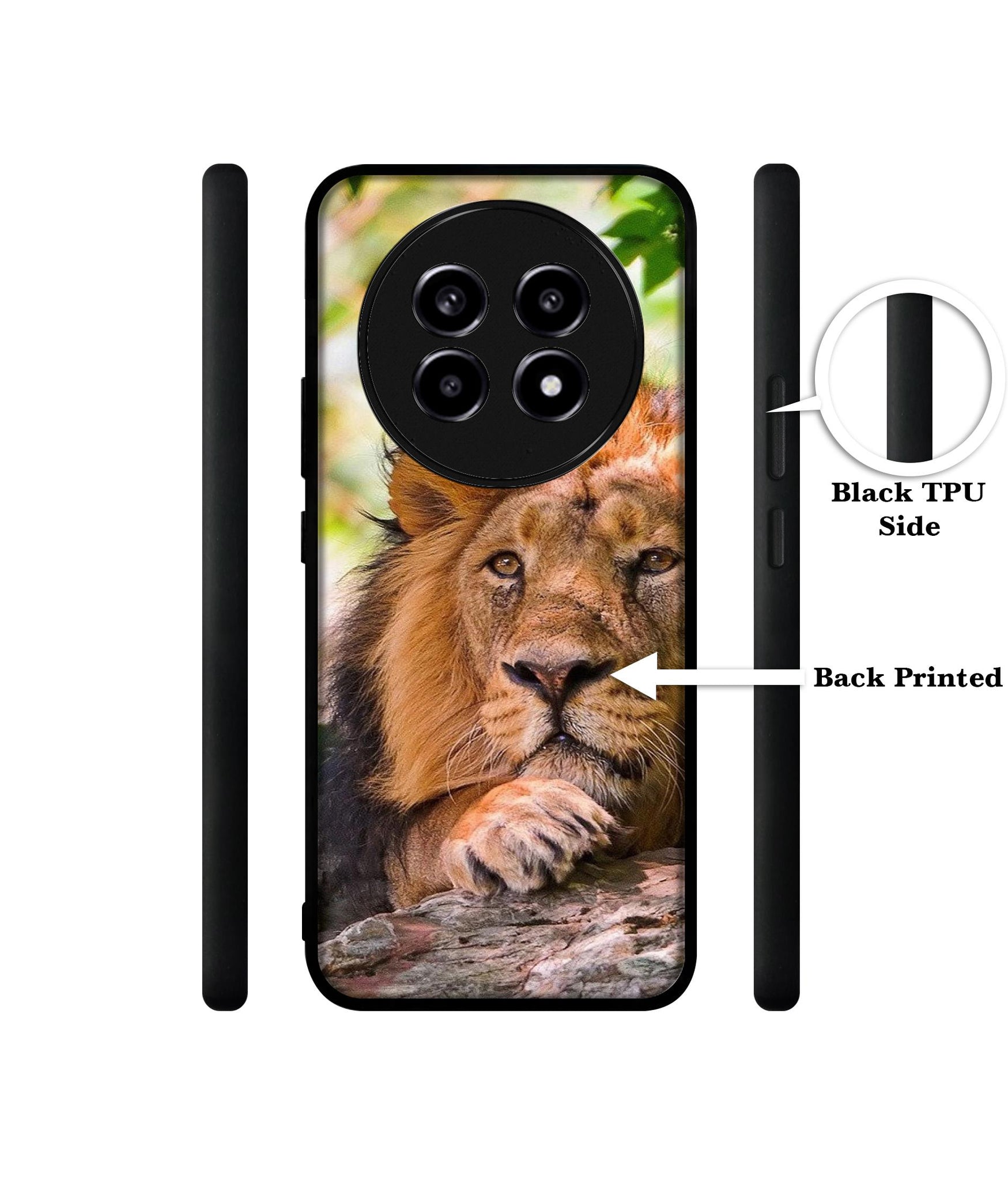Tiger Pattern Print Design Designer 2D Printed Back Case Cover for Realme 13 Pro 5G / 13 Pro Plus 5G