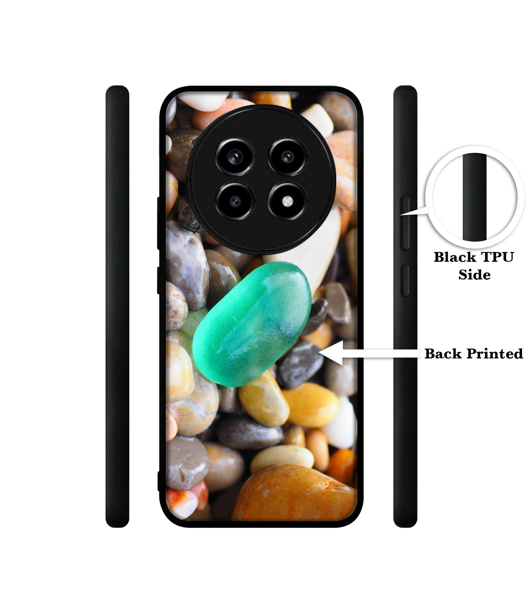 Sea Stones Design Designer 2D Printed Back Case Cover for Realme 13 Pro 5G / 13 Pro Plus 5G