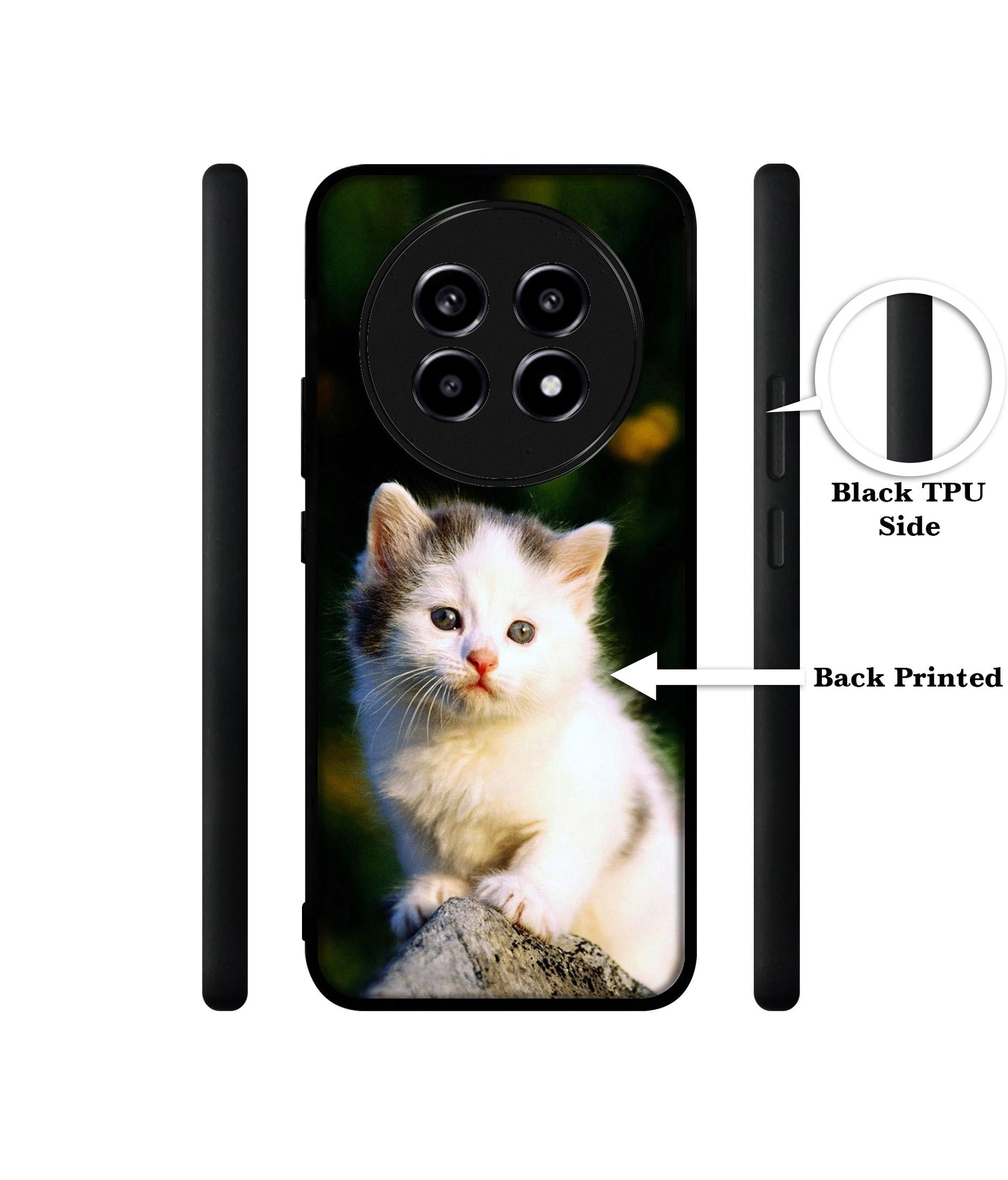 Sweet Cat Design Designer 2D Printed Back Case Cover for Realme 13 Pro 5G / 13 Pro Plus 5G