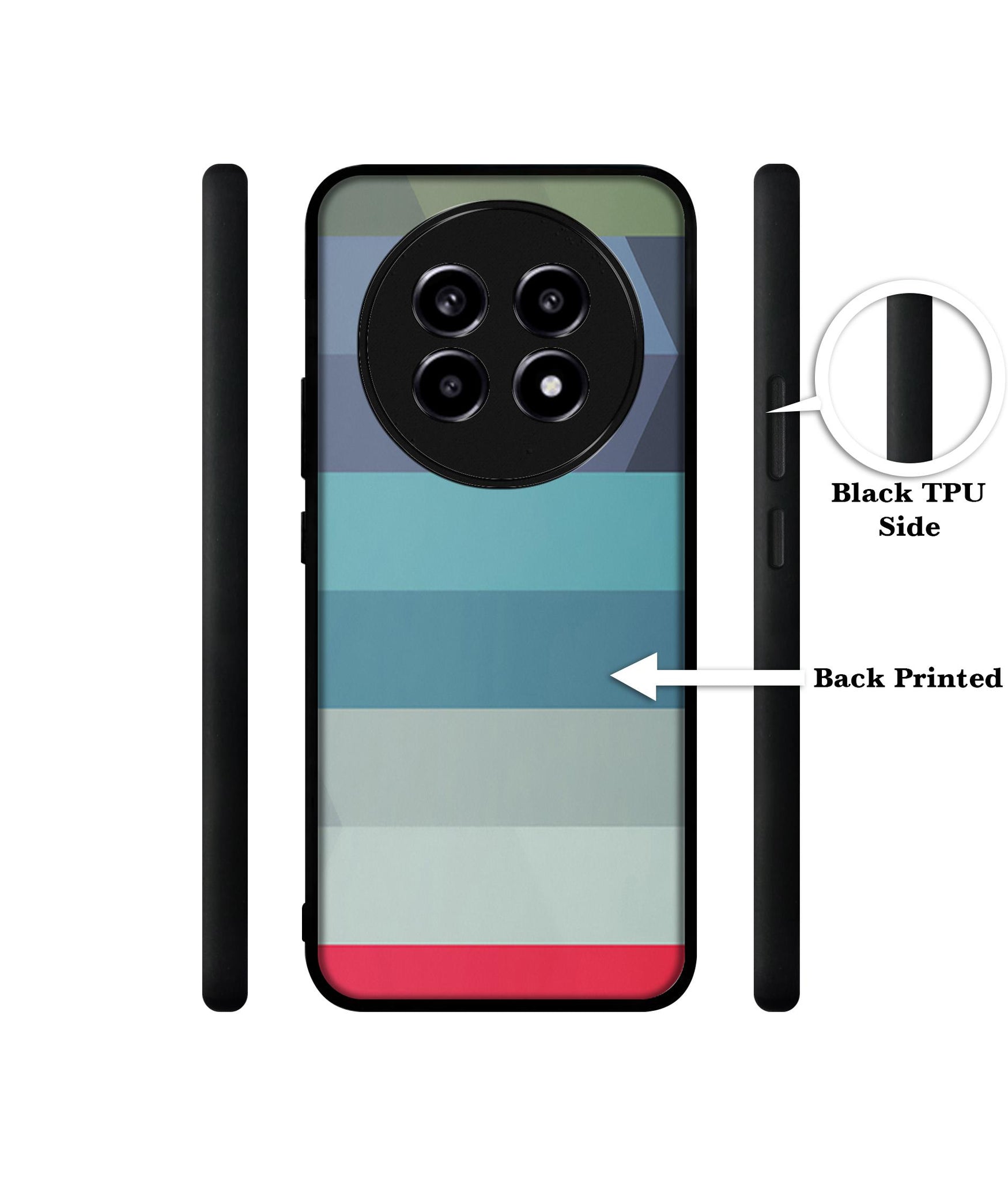 Colorful Lines Design Designer 2D Printed Back Case Cover for Realme 13 Pro 5G / 13 Pro Plus 5G