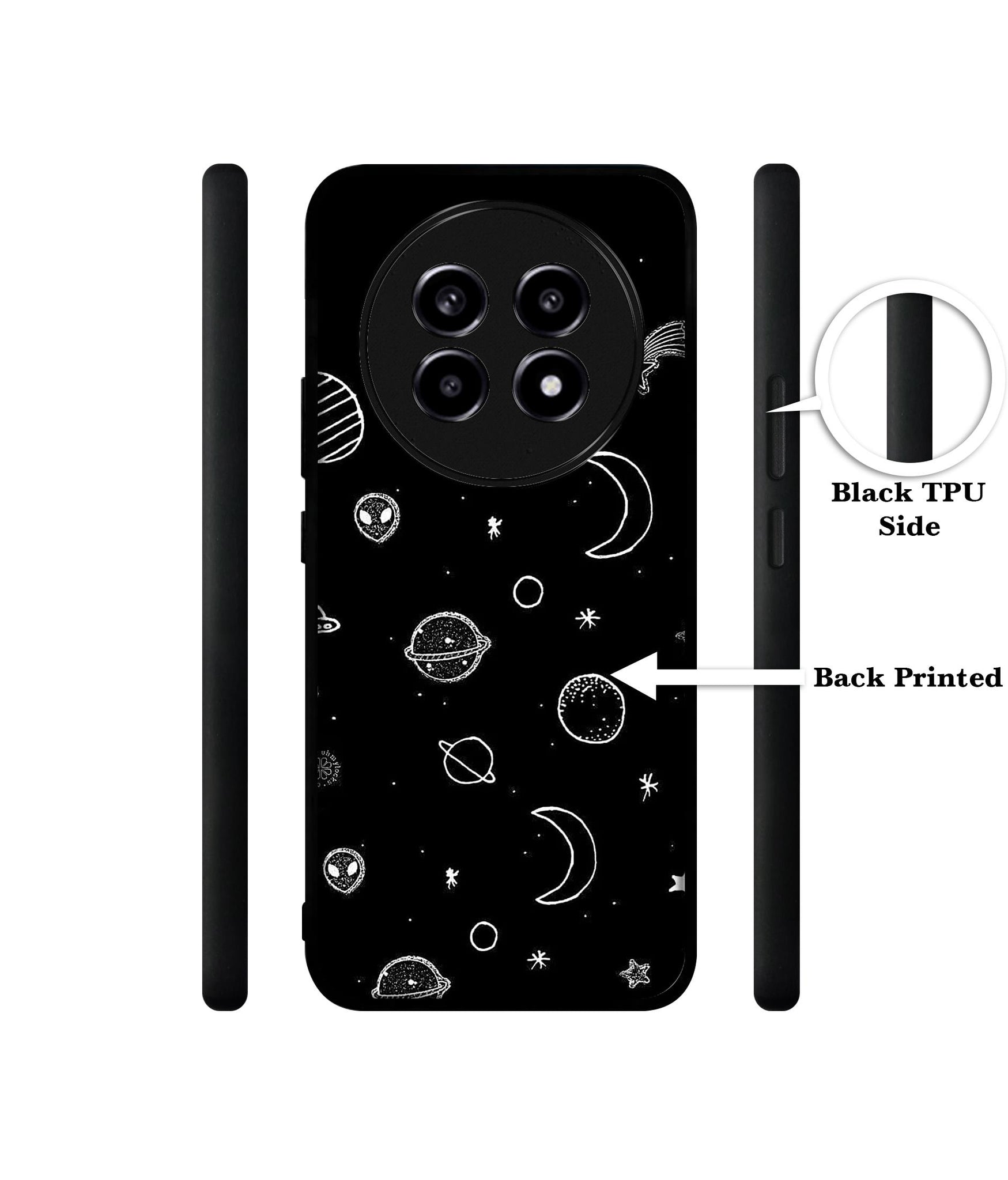 Space Stars Universe Design Designer 2D Printed Back Case Cover for Realme 13 Pro 5G / 13 Pro Plus 5G