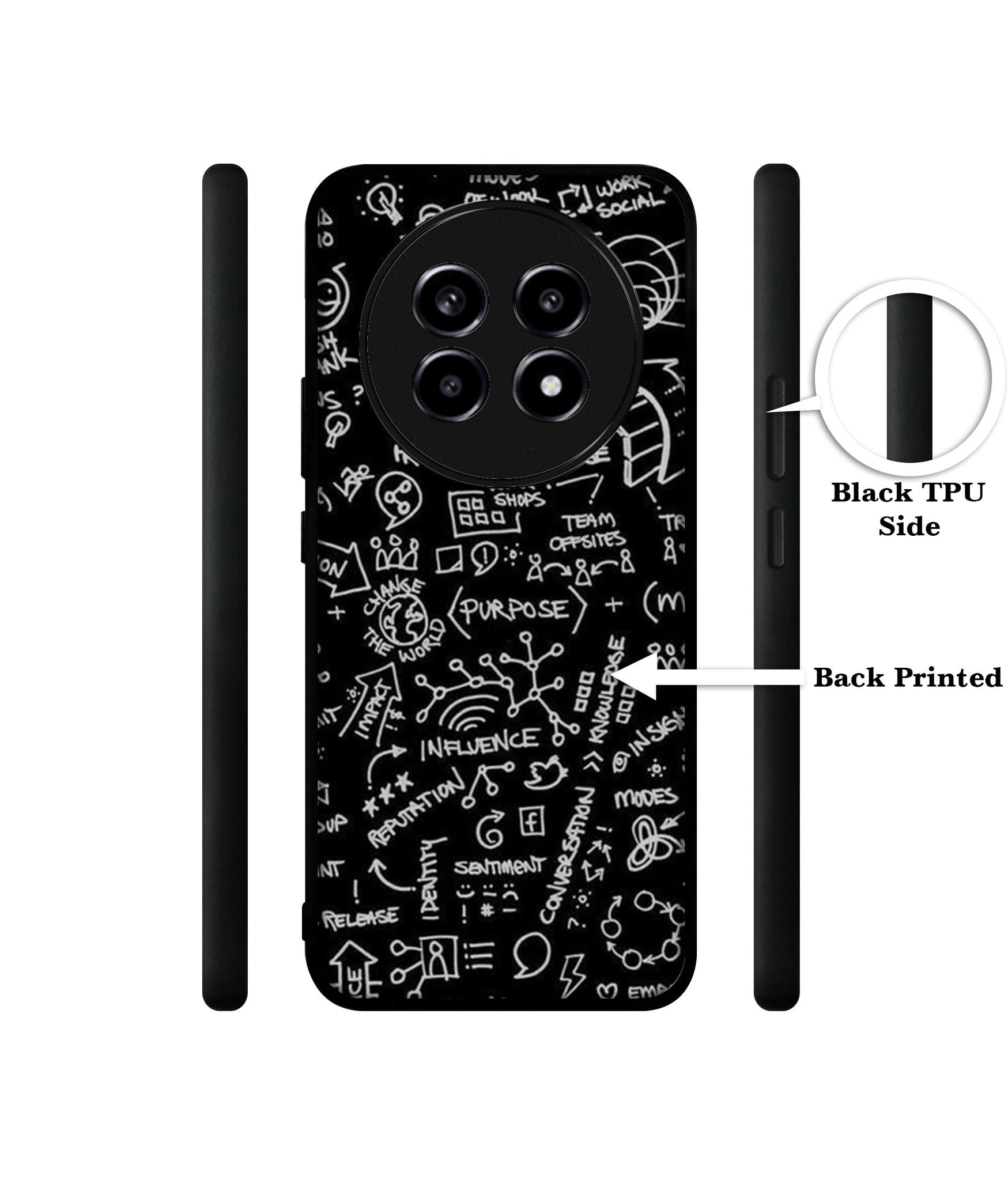 Formulas Design Designer 2D Printed Back Case Cover for Realme 13 Pro 5G / 13 Pro Plus 5G
