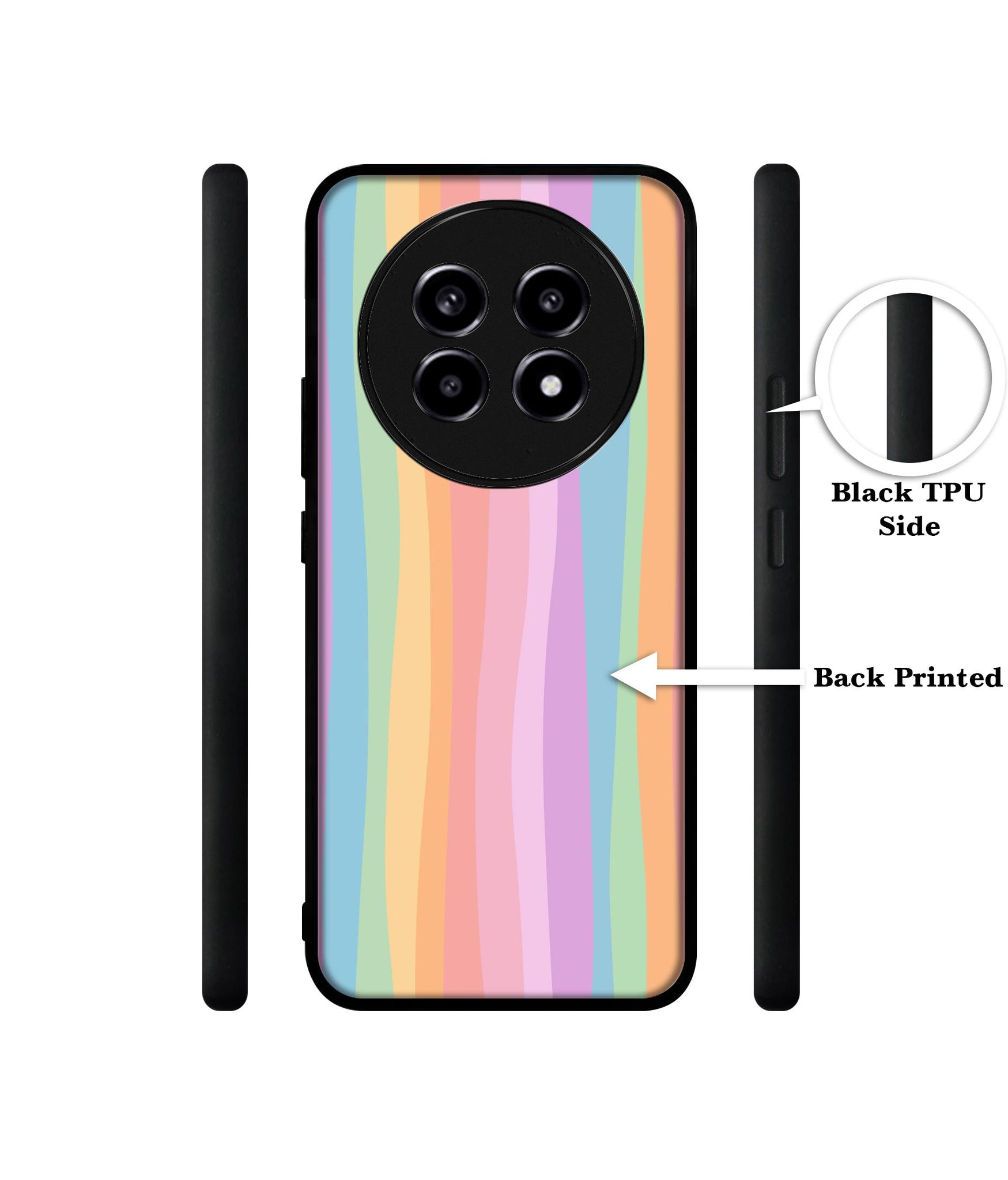 Cool Rainbow Design Designer 2D Printed Back Case Cover for Realme 13 Pro 5G / 13 Pro Plus 5G