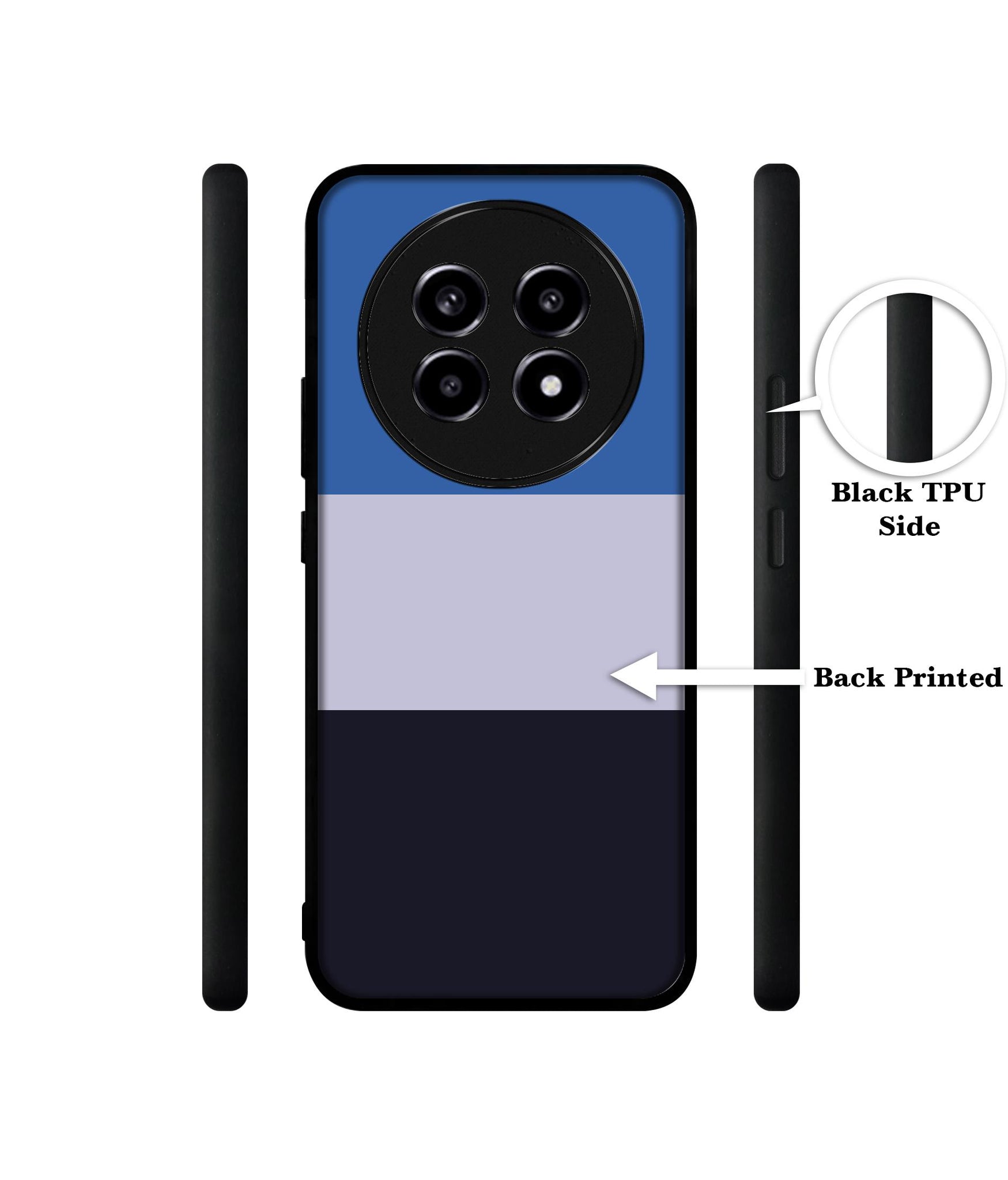 Three Color Stripes Design Designer 2D Printed Back Case Cover for Realme 13 Pro 5G / 13 Pro Plus 5G