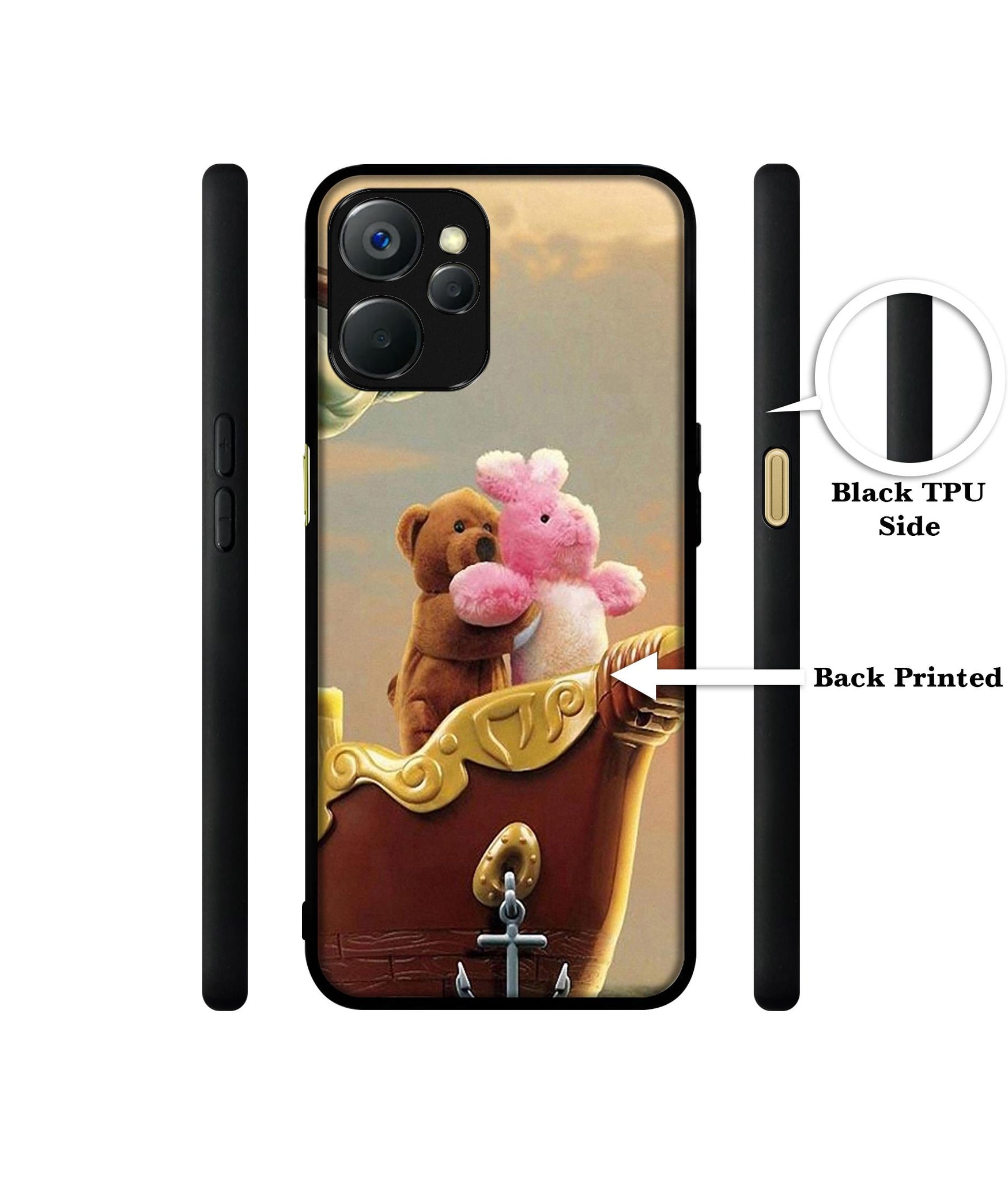 Funny Titanic Design Designer 2D Printed Back Case Cover for Realme 9i 5G