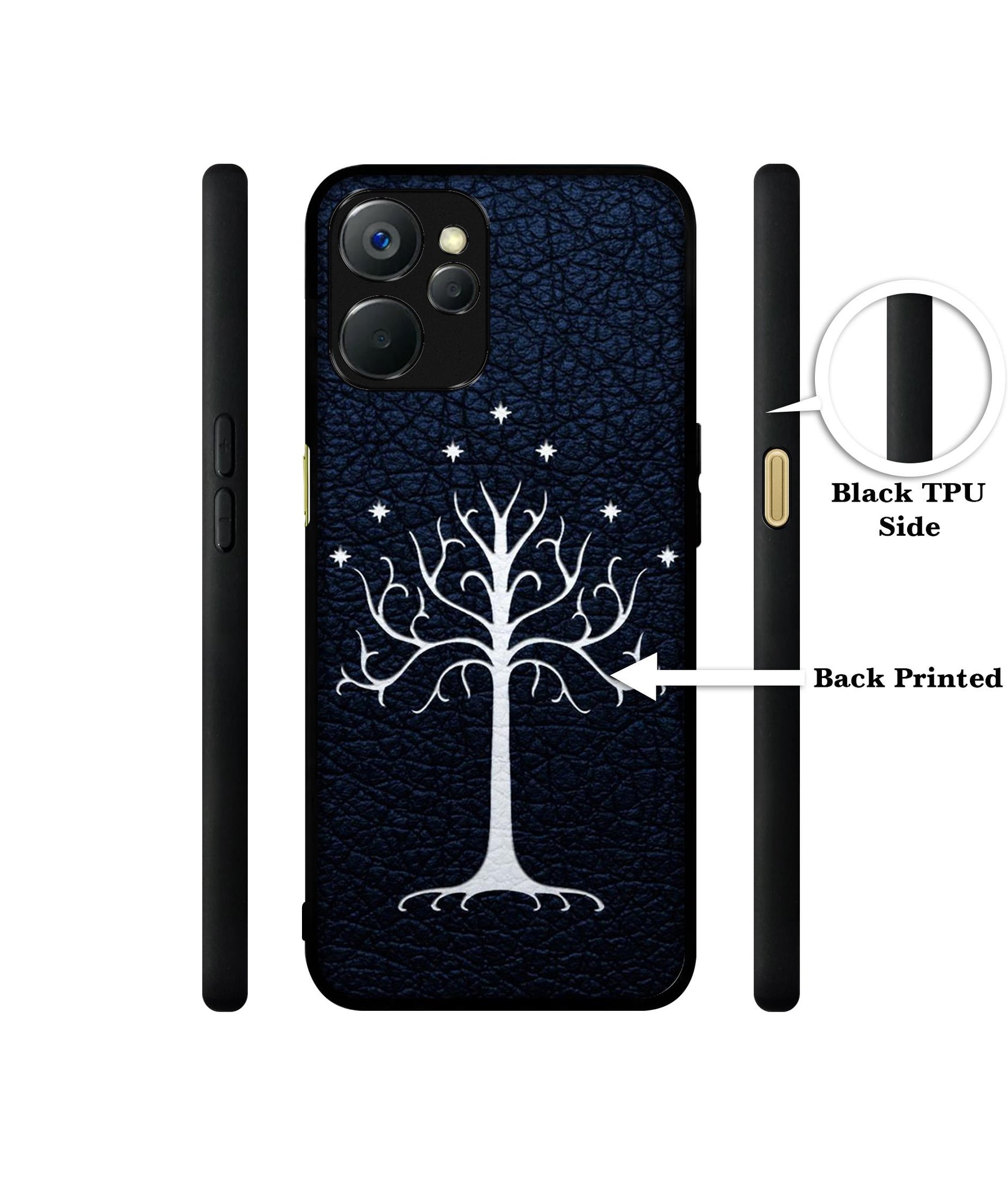 Magic Tree Pattern Design Designer 2D Printed Back Case Cover for Realme 9i 5G