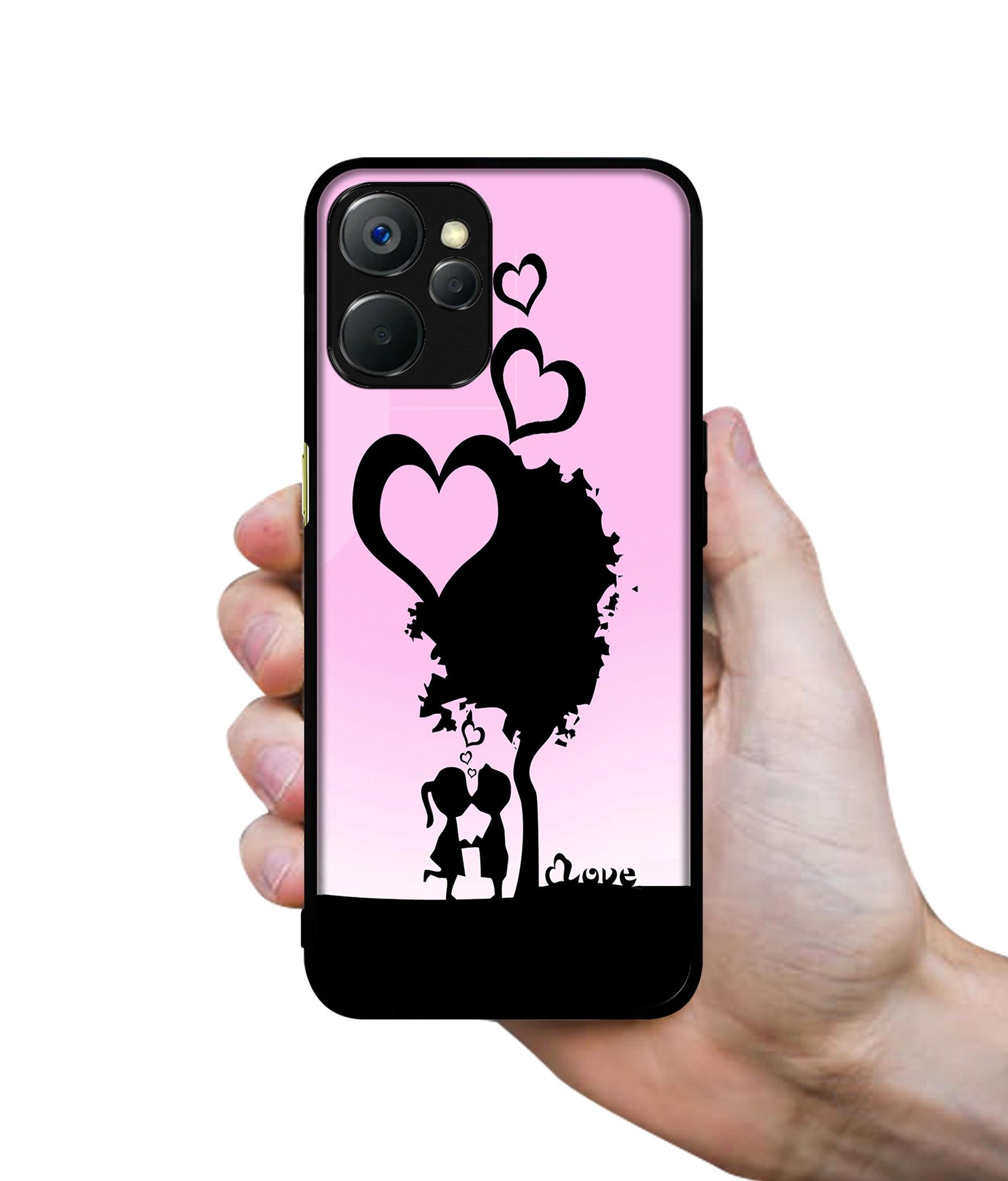 Sweet Love Design Designer 2D Printed Back Case Cover for Realme 9i 5G