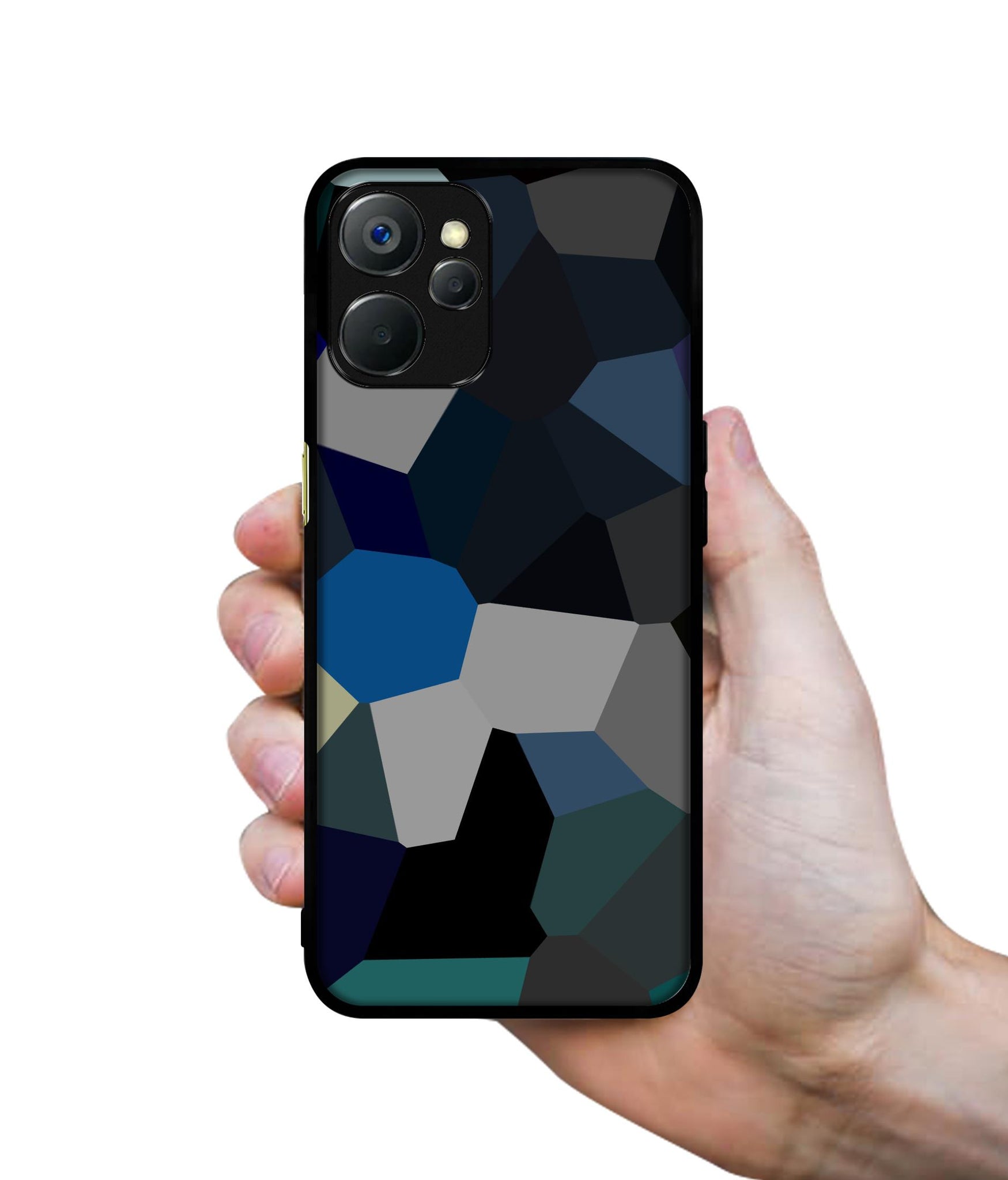 Mathematical Shape Design Designer 2D Printed Back Case Cover for Realme 9i 5G