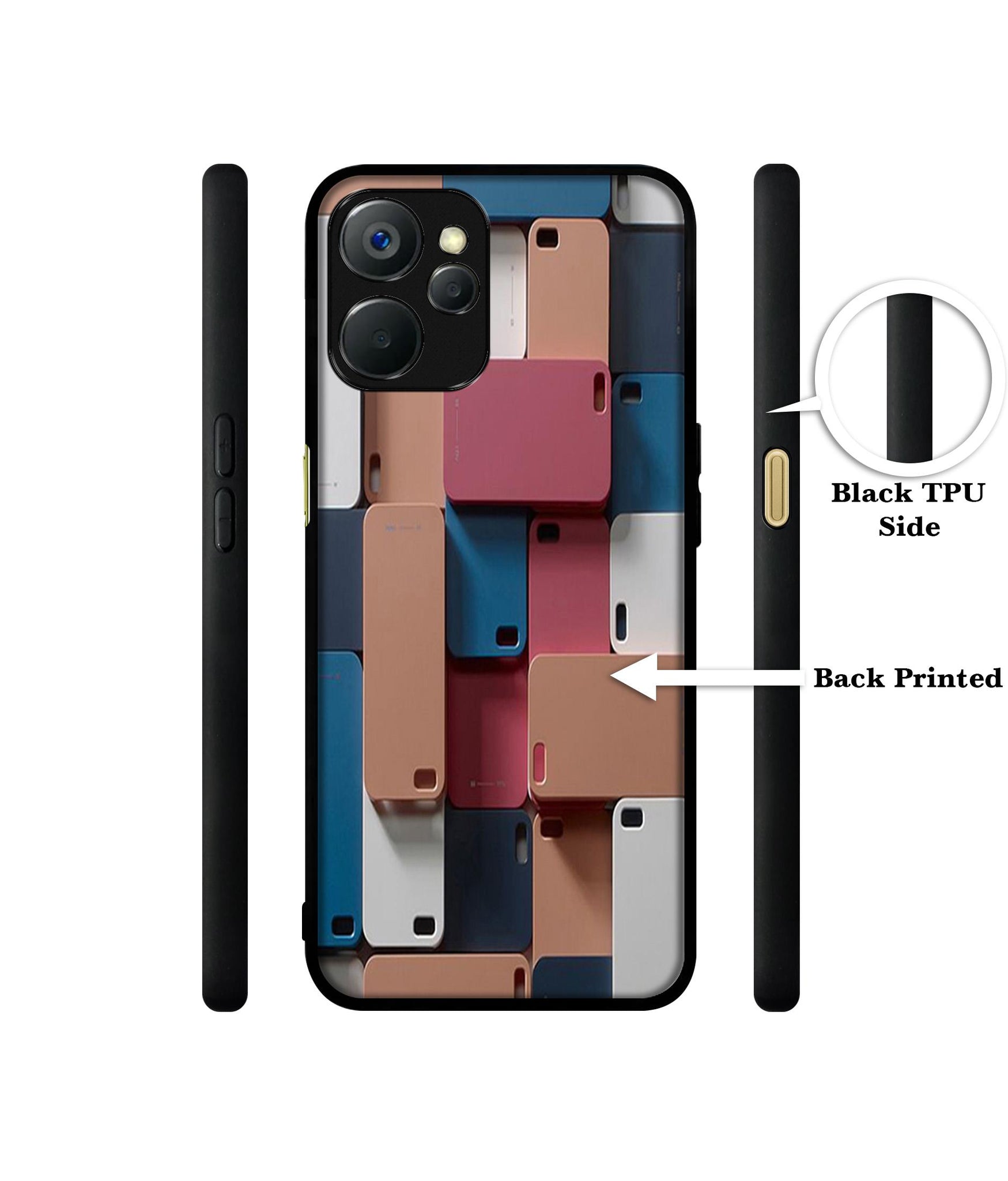 Mobile Cover Design Designer 2D Printed Back Case Cover for Realme 9i 5G