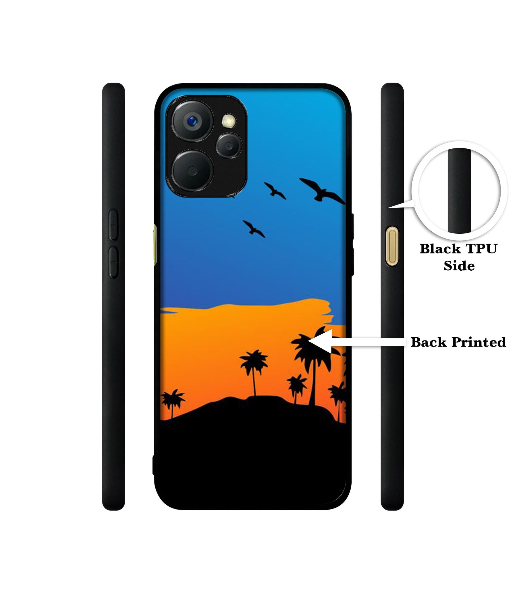 Nature Design Designer 2D Printed Back Case Cover for Realme 9i 5G