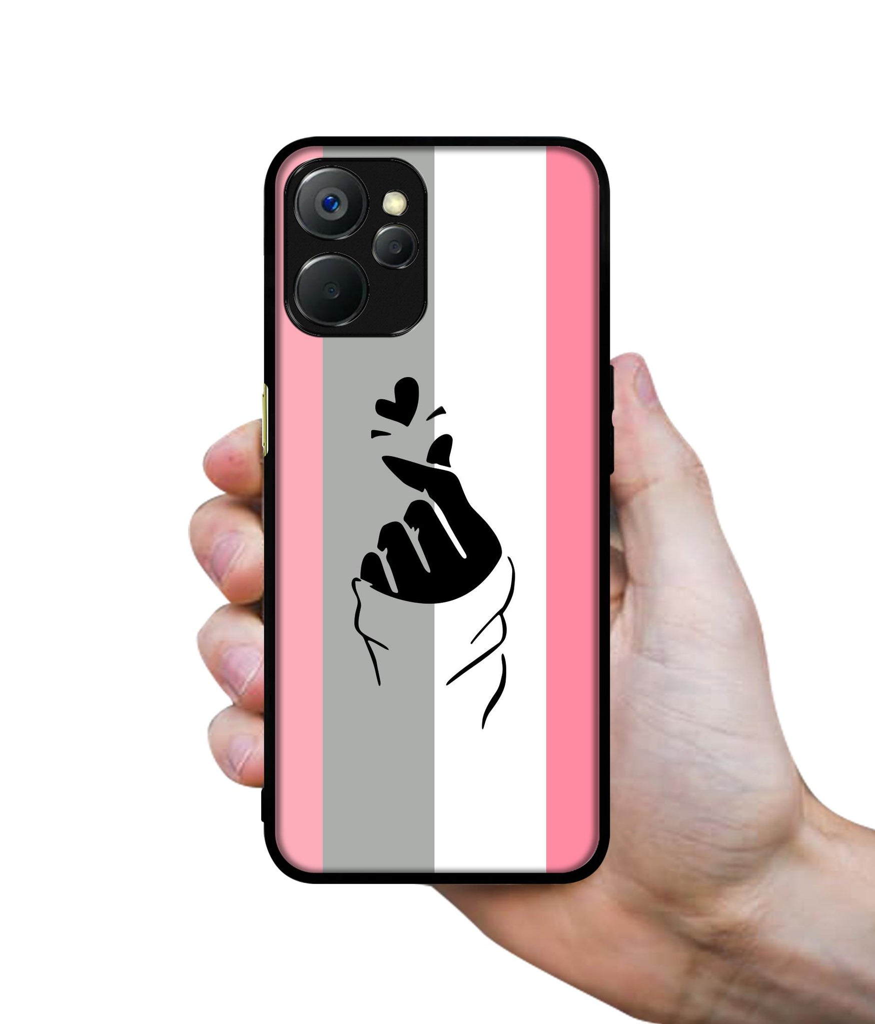 Cute Mini Love Design Designer 2D Printed Back Case Cover for Realme 9i 5G