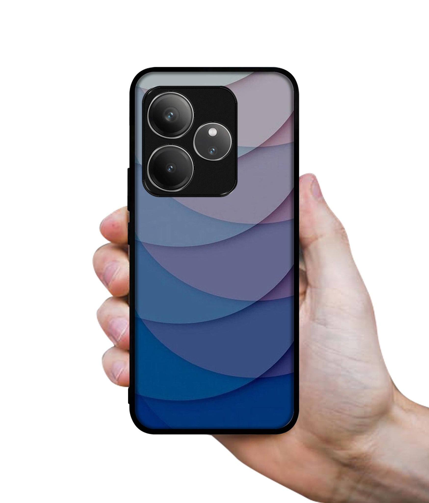 Waves Pattern Print Design Designer 2D Printed Back Case Cover for Realme GT 6 5G / GT 6T 5G