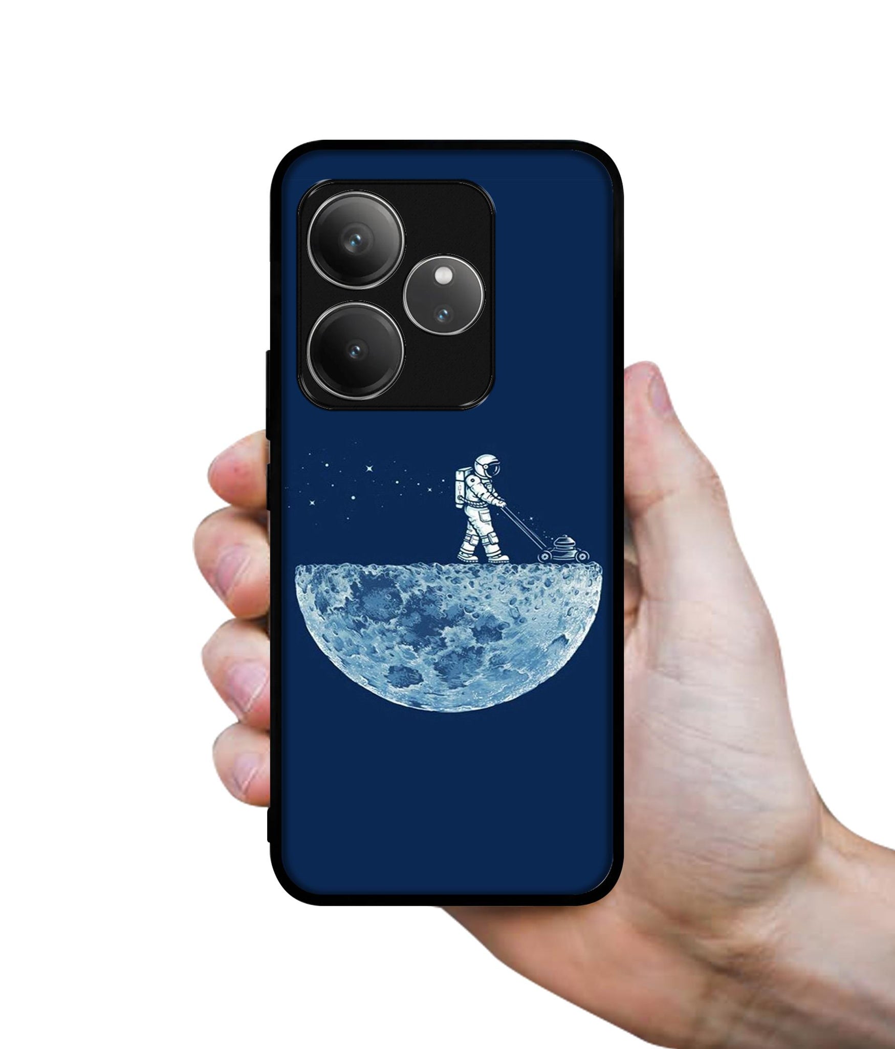 Moon Walk Design Designer 2D Printed Back Case Cover for Realme GT 6 5G / GT 6T 5G