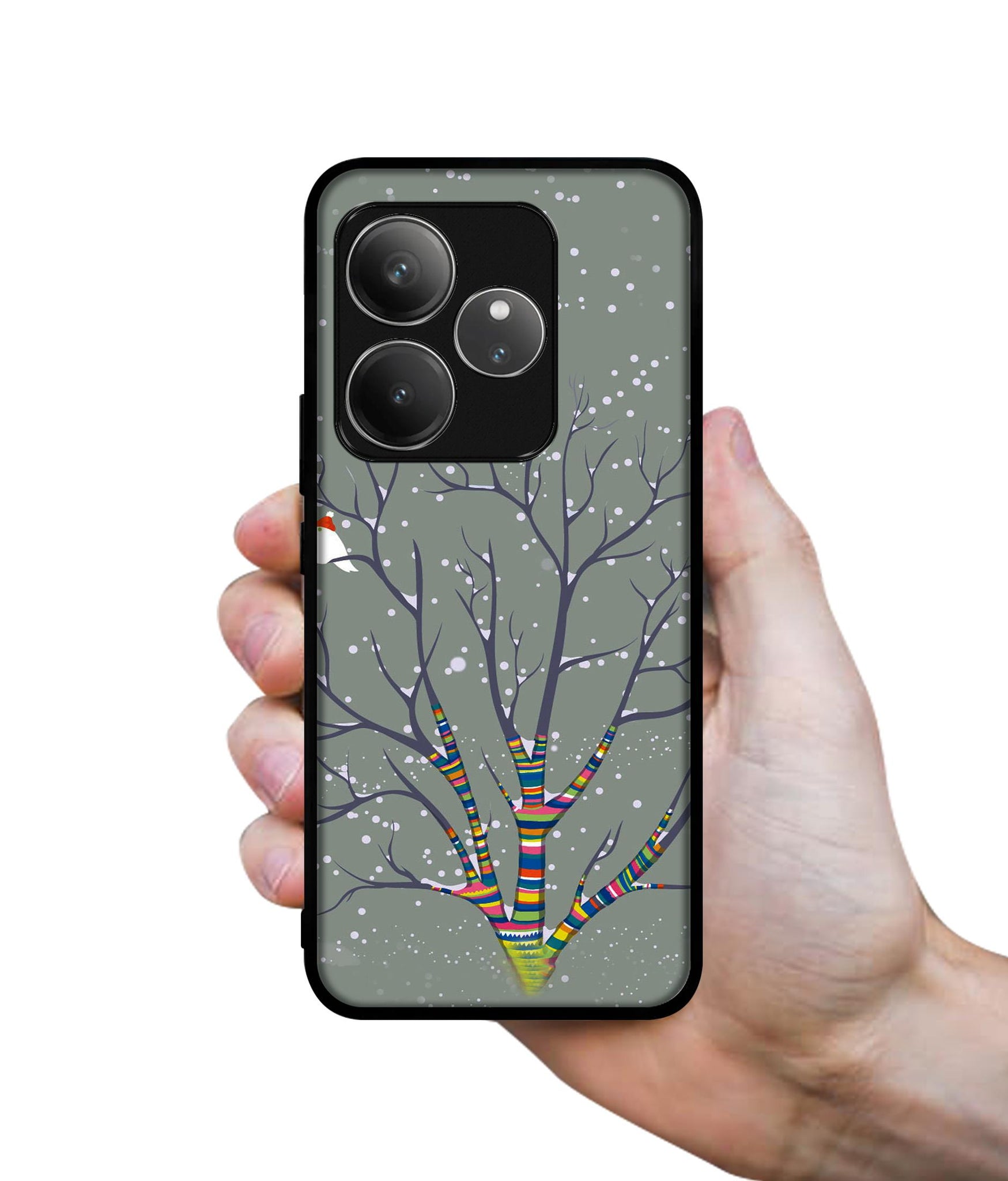 Winter Pattern Print Design Designer 2D Printed Back Case Cover for Realme GT 6 5G / GT 6T 5G