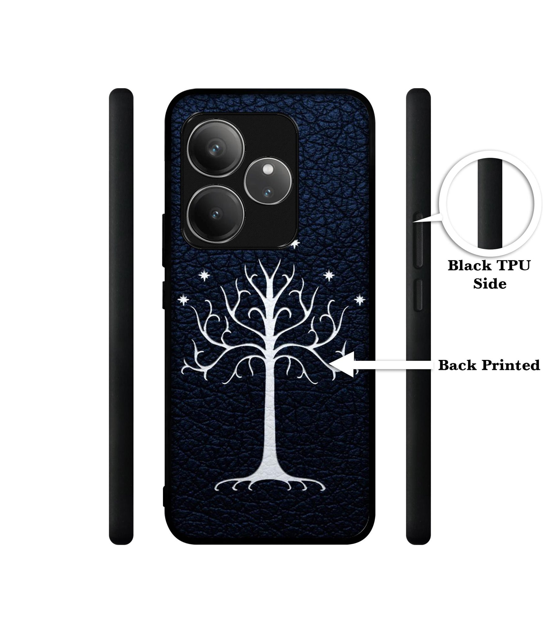 Magic Tree Pattern Design Designer 2D Printed Back Case Cover for Realme GT 6 5G / GT 6T 5G
