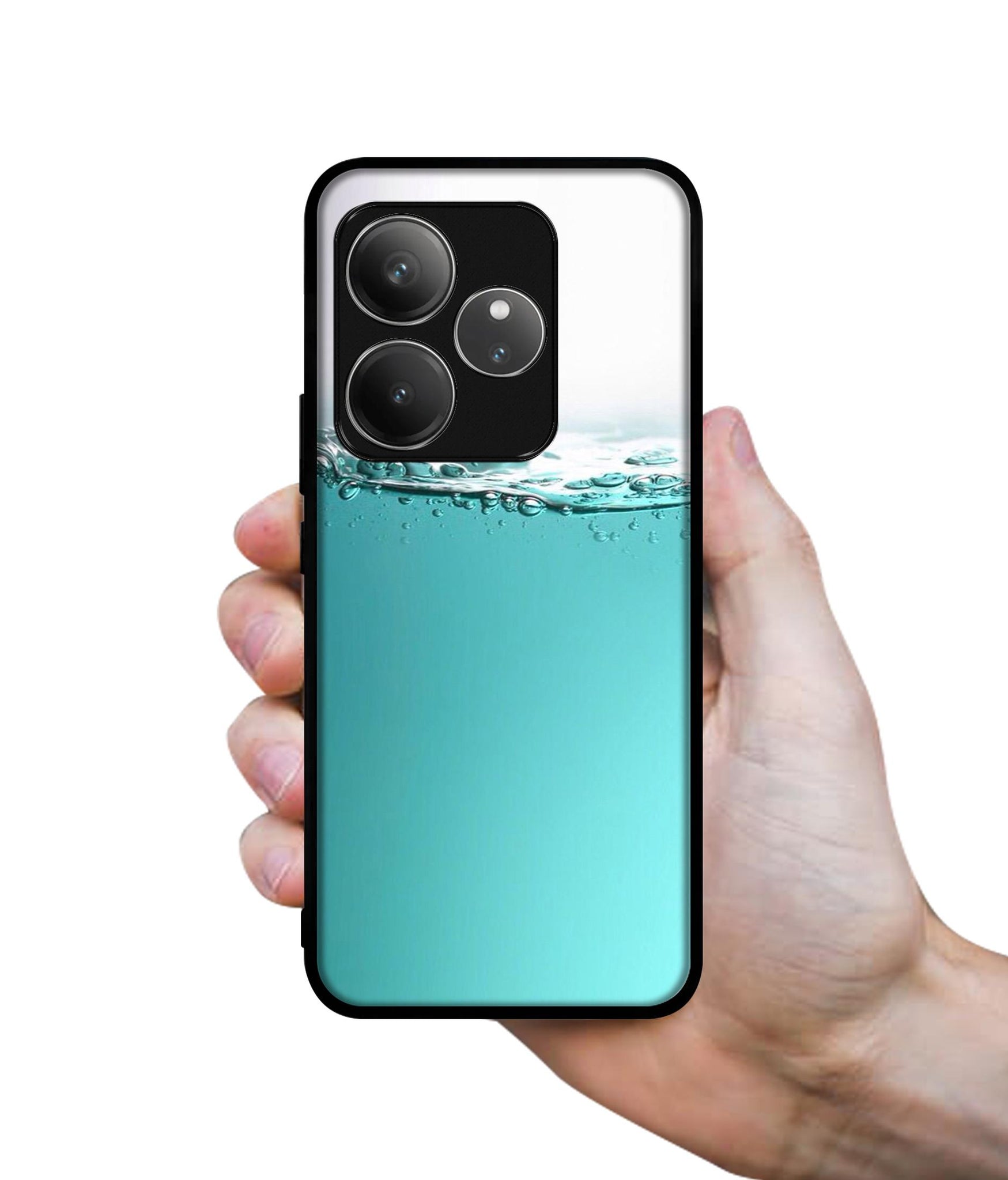 Half Fill Design Designer 2D Printed Back Case Cover for Realme GT 6 5G / GT 6T 5G