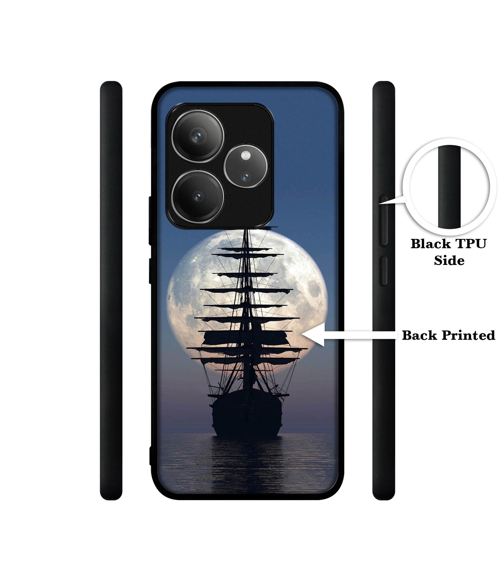 Sea Sunset Design Designer 2D Printed Back Case Cover for Realme GT 6 5G / GT 6T 5G