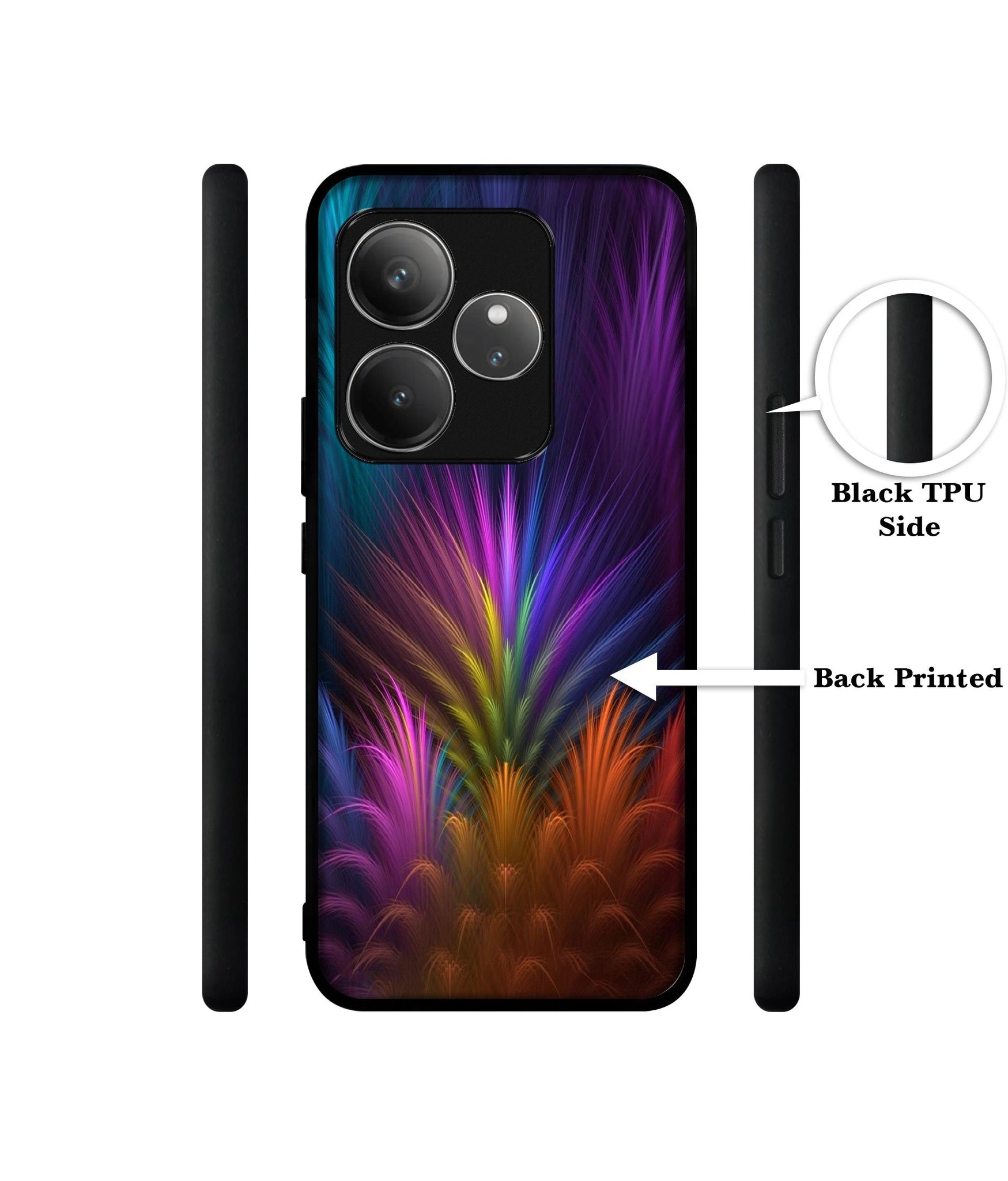 Multicoloured Design Designer 2D Printed Back Case Cover for Realme GT 6 5G / GT 6T 5G
