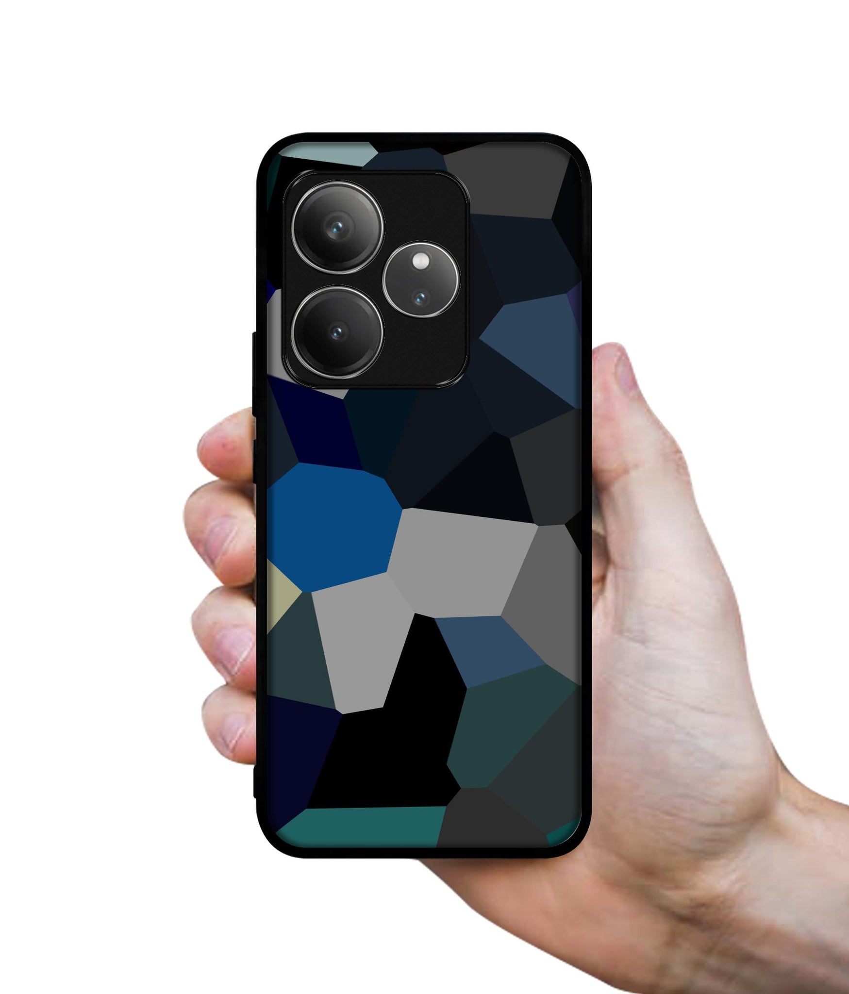 Mathematical Shape Design Designer 2D Printed Back Case Cover for Realme GT 6 5G / GT 6T 5G