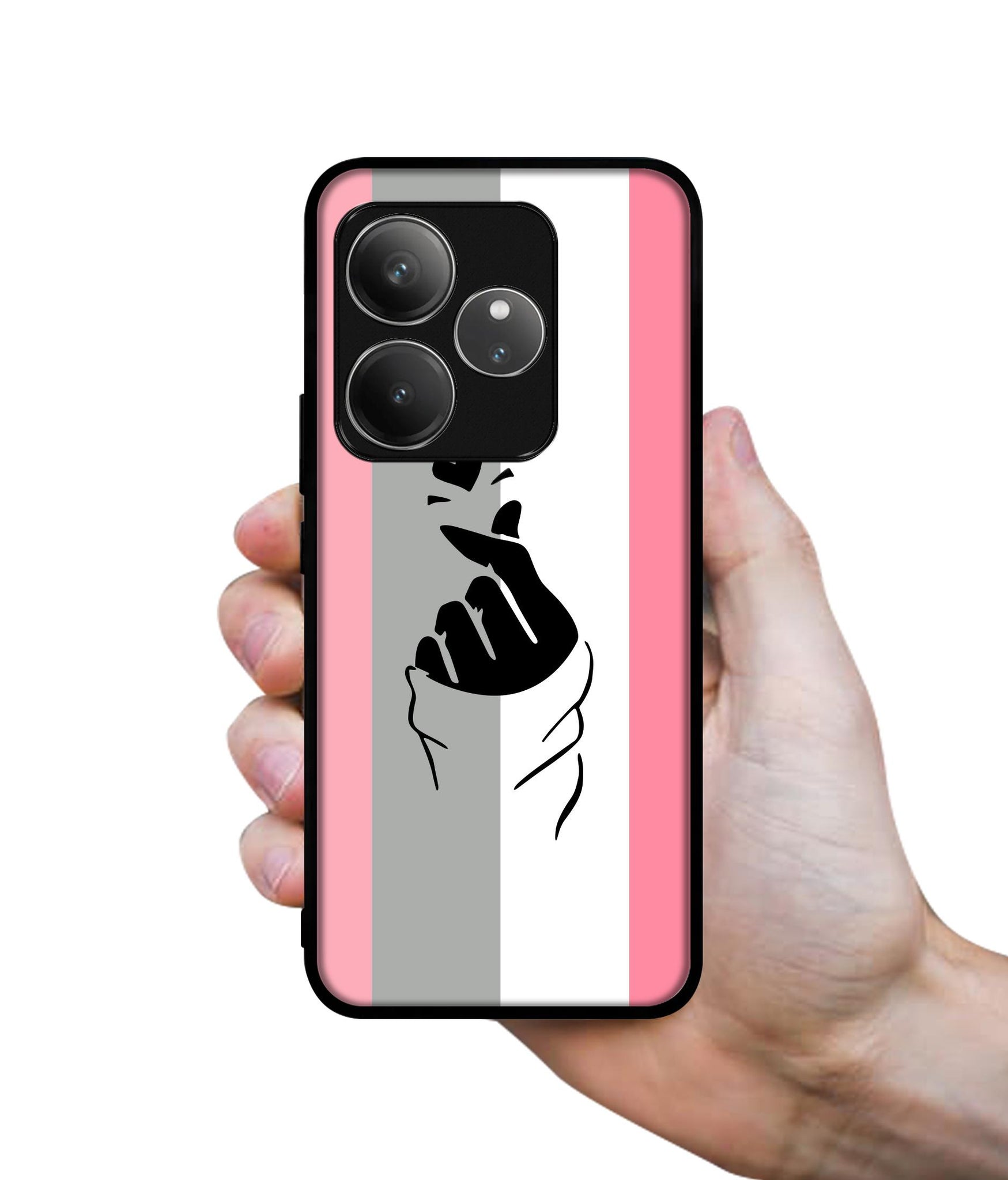 Cute Mini Love Design Designer 2D Printed Back Case Cover for Realme GT 6 5G / GT 6T 5G