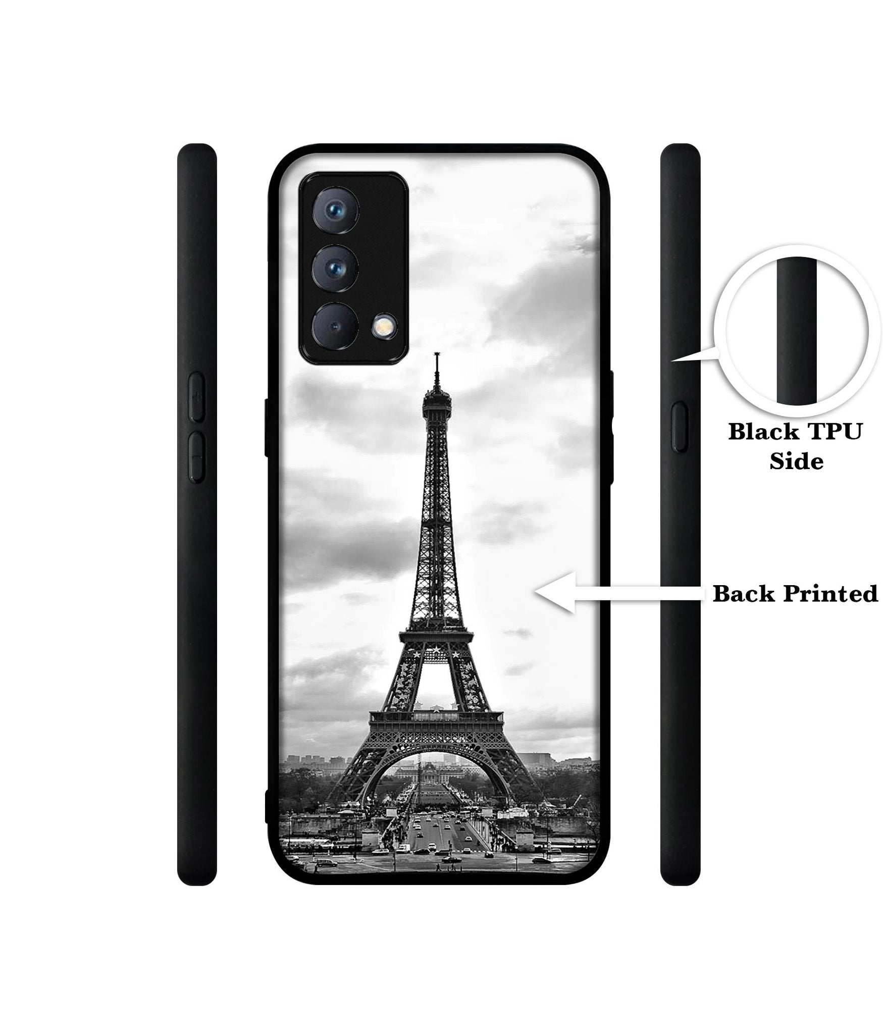 Eiffel Tower Design Designer 2D Printed Back Case Cover for Realme GT Master Edition 5G
