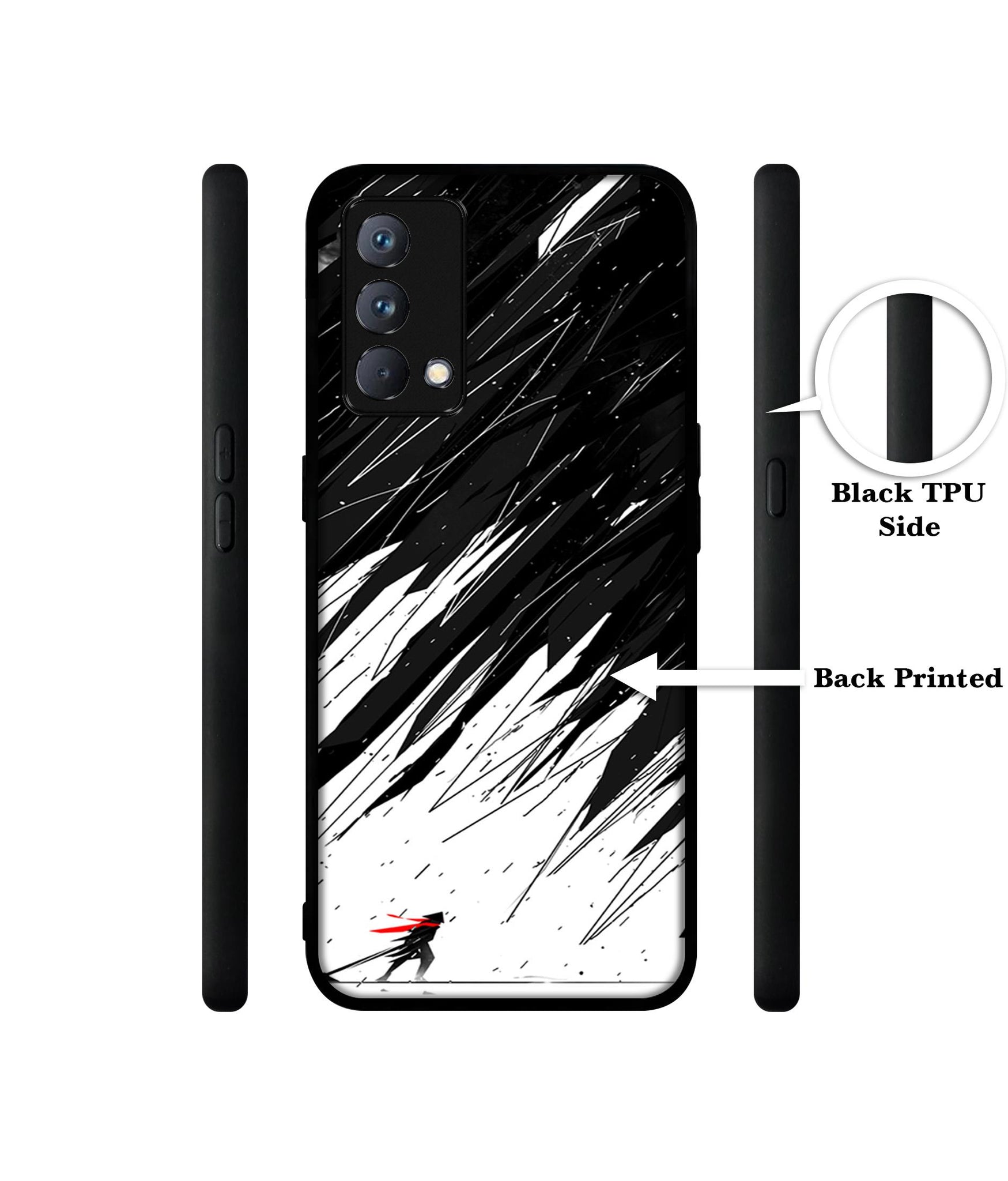 Geometric Strom Design Designer 2D Printed Back Case Cover for Realme GT Master Edition 5G