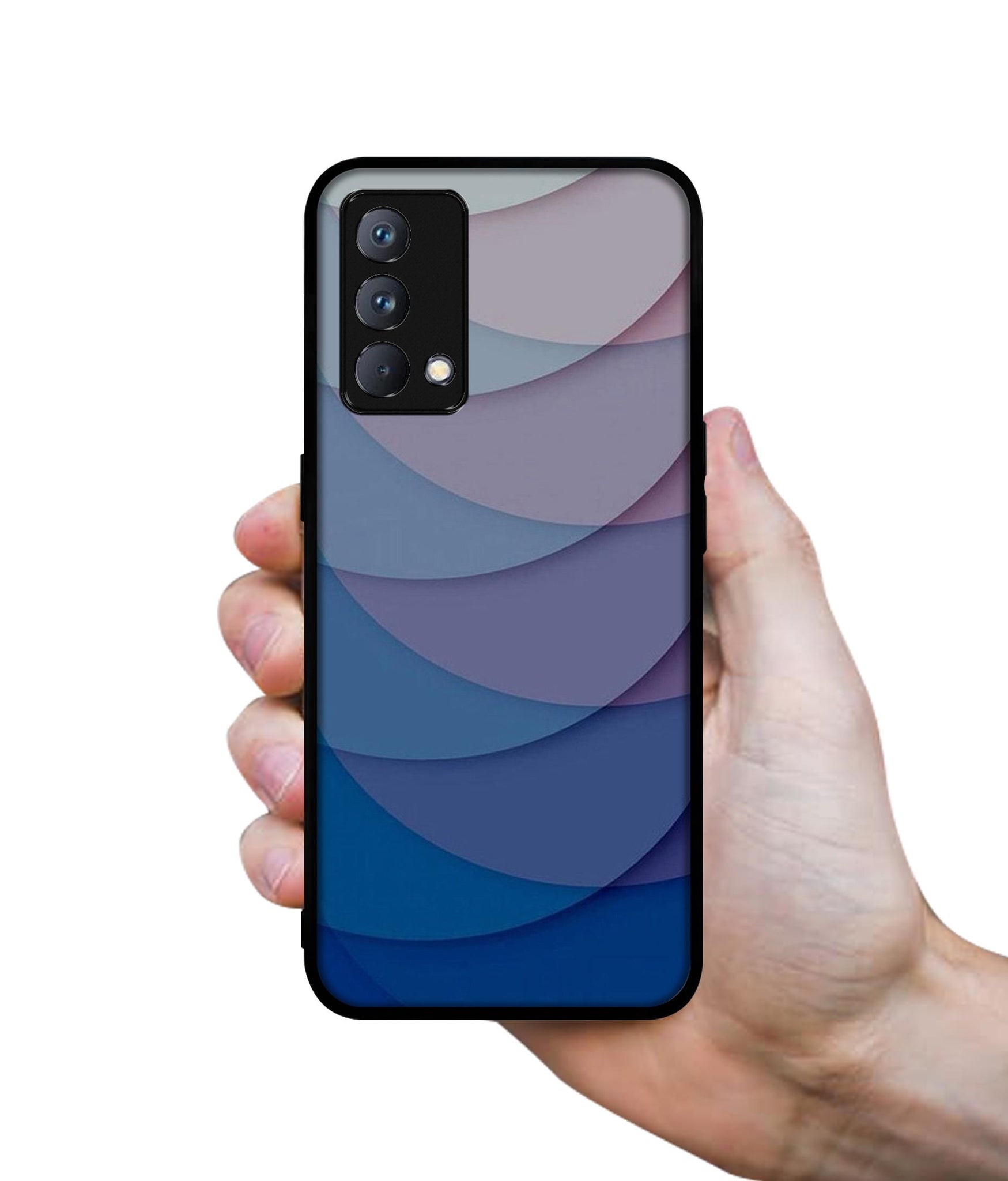 Waves Pattern Print Design Designer 2D Printed Back Case Cover for Realme GT Master Edition 5G