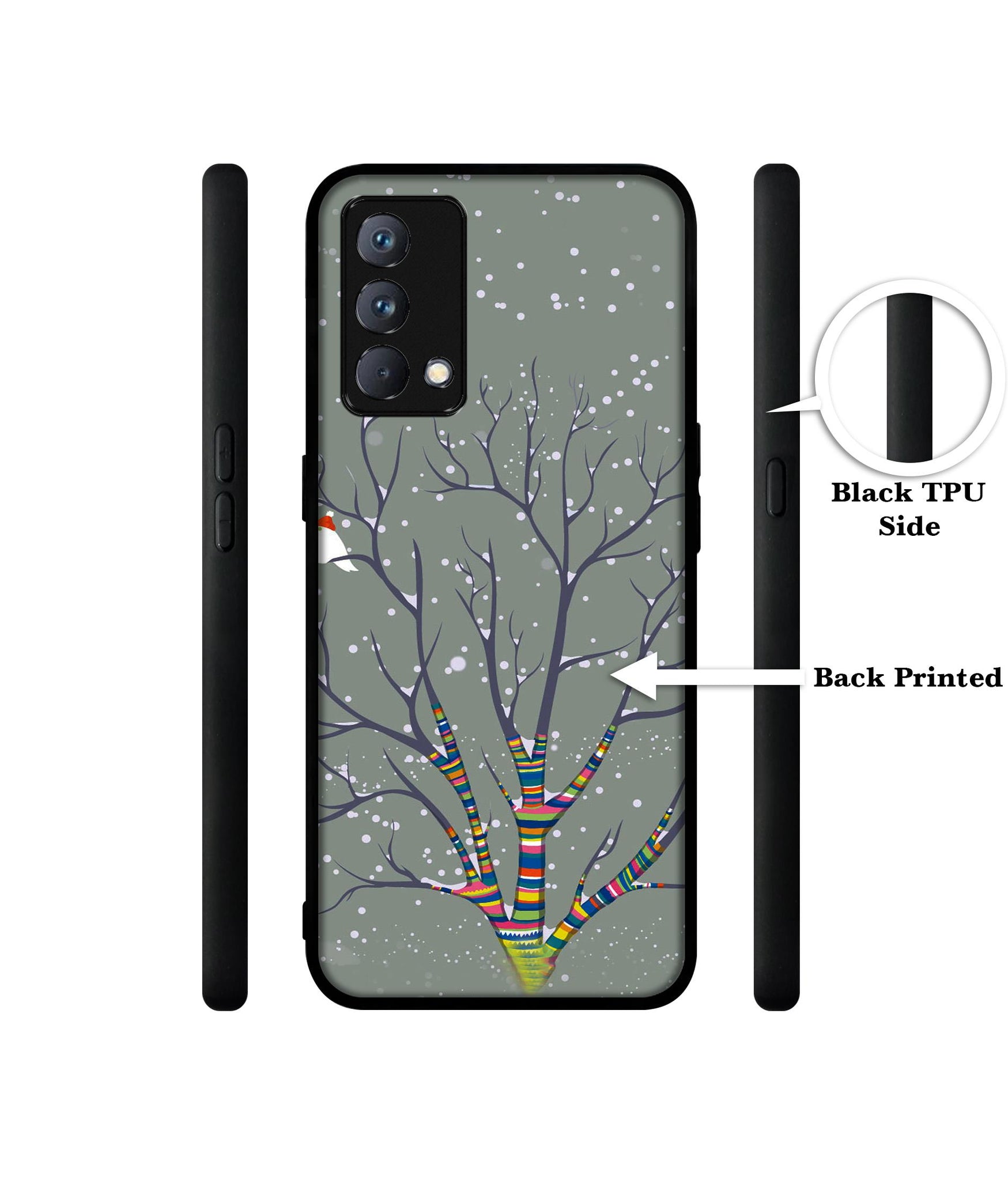 Winter Pattern Print Design Designer 2D Printed Back Case Cover for Realme GT Master Edition 5G