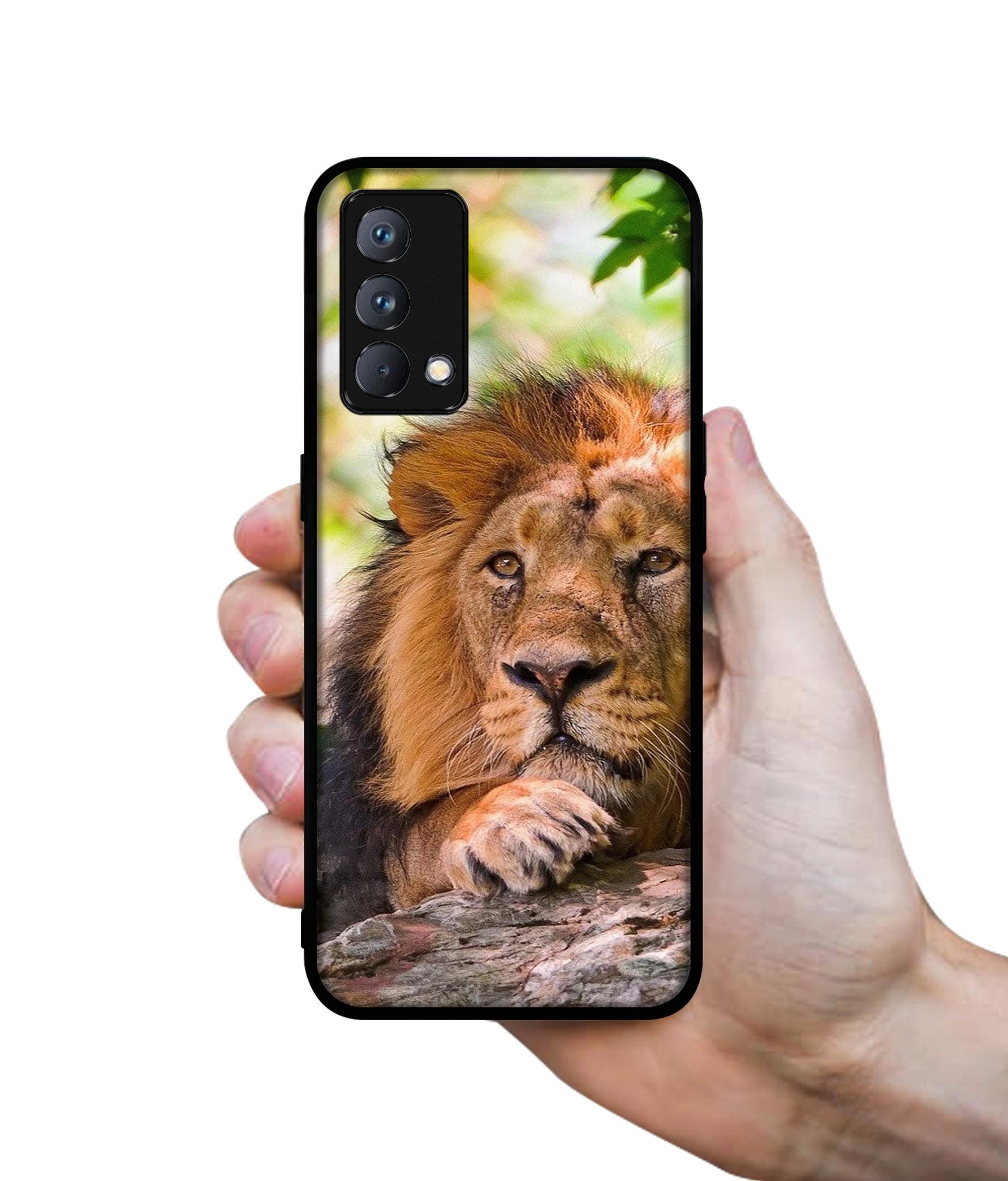 Tiger Pattern Print Design Designer 2D Printed Back Case Cover for Realme GT Master Edition 5G