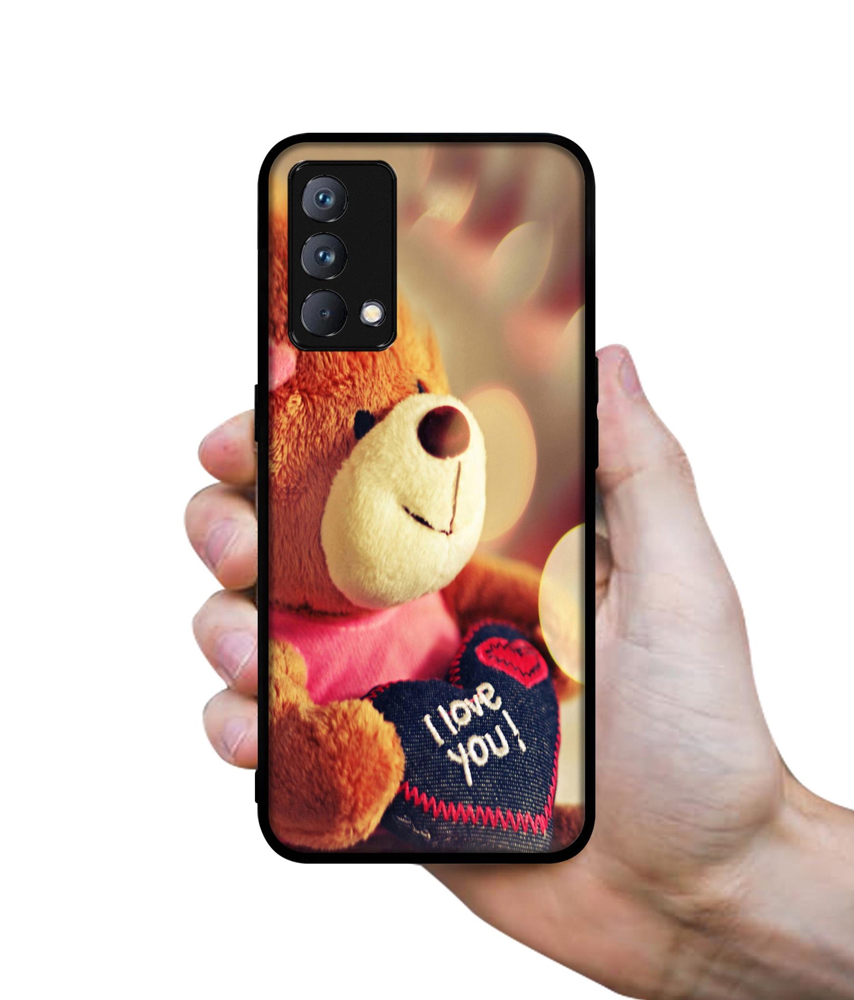Teddy Bear Design Designer 2D Printed Back Case Cover for Realme GT Master Edition 5G