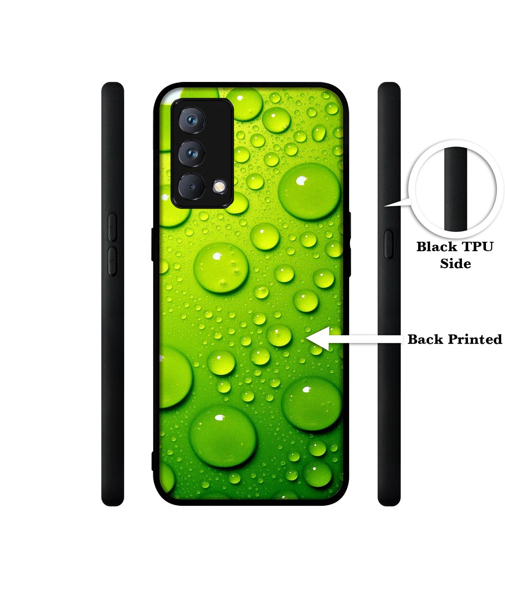 Green Bubbles Design Designer 2D Printed Back Case Cover for Realme GT Master Edition 5G