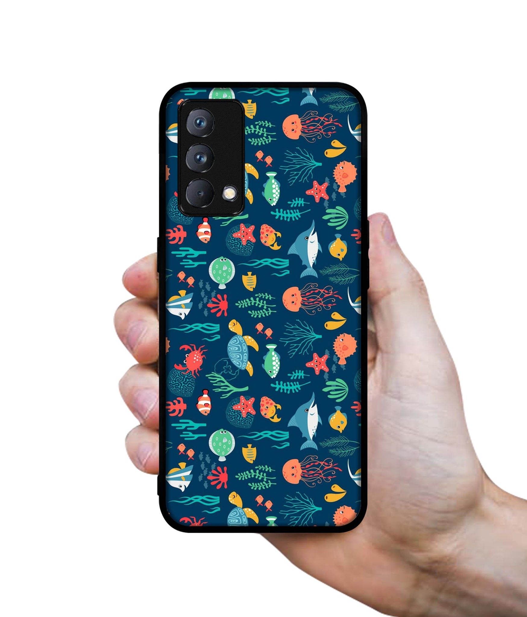 Aquarium Texture Design Designer 2D Printed Back Case Cover for Realme GT Master Edition 5G