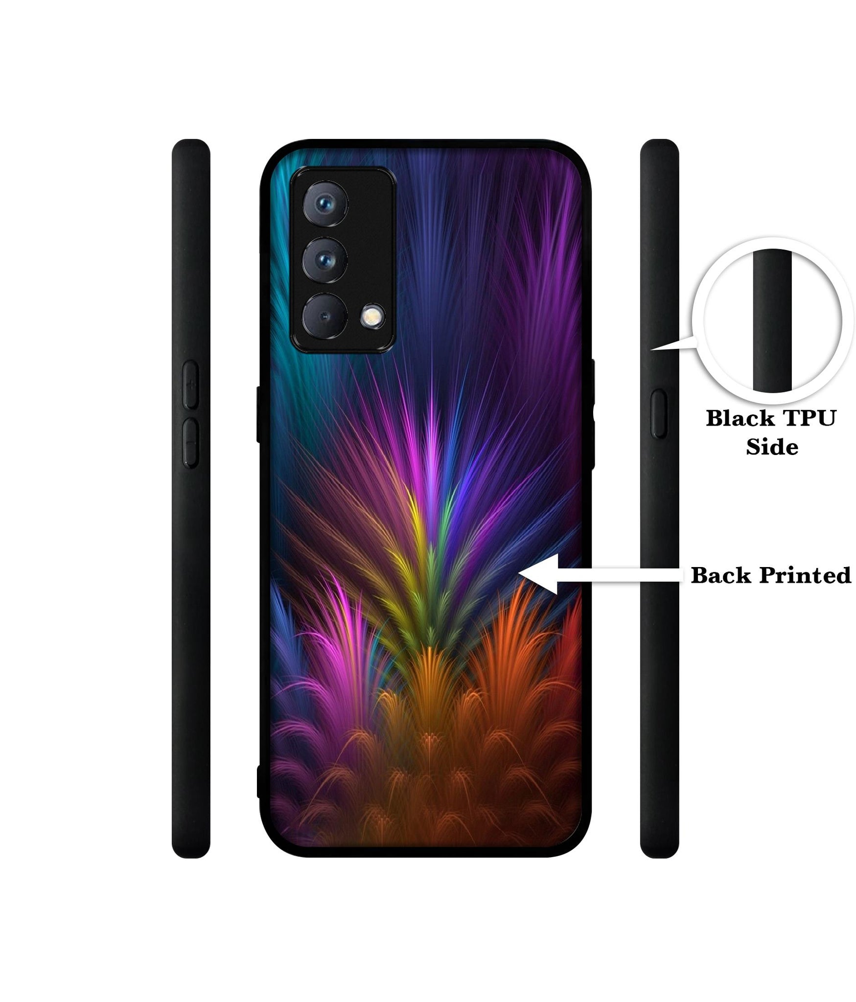 Multicoloured Design Designer 2D Printed Back Case Cover for Realme GT Master Edition 5G